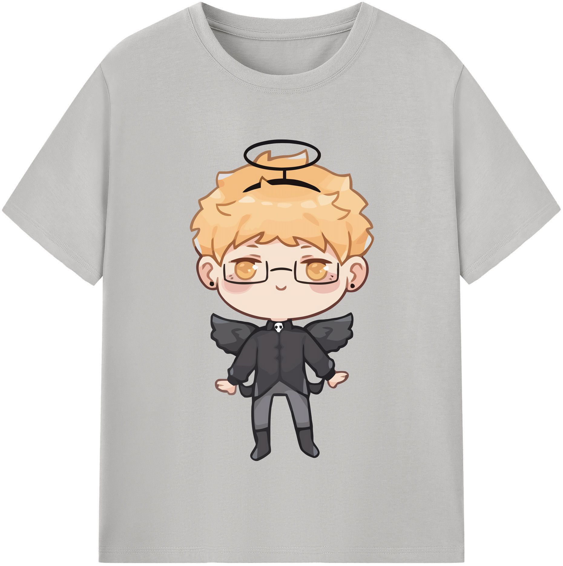 （画像用） ハイキュー!! Haikyu!! レディースカジュアルプリントTシャツ（綿100％）