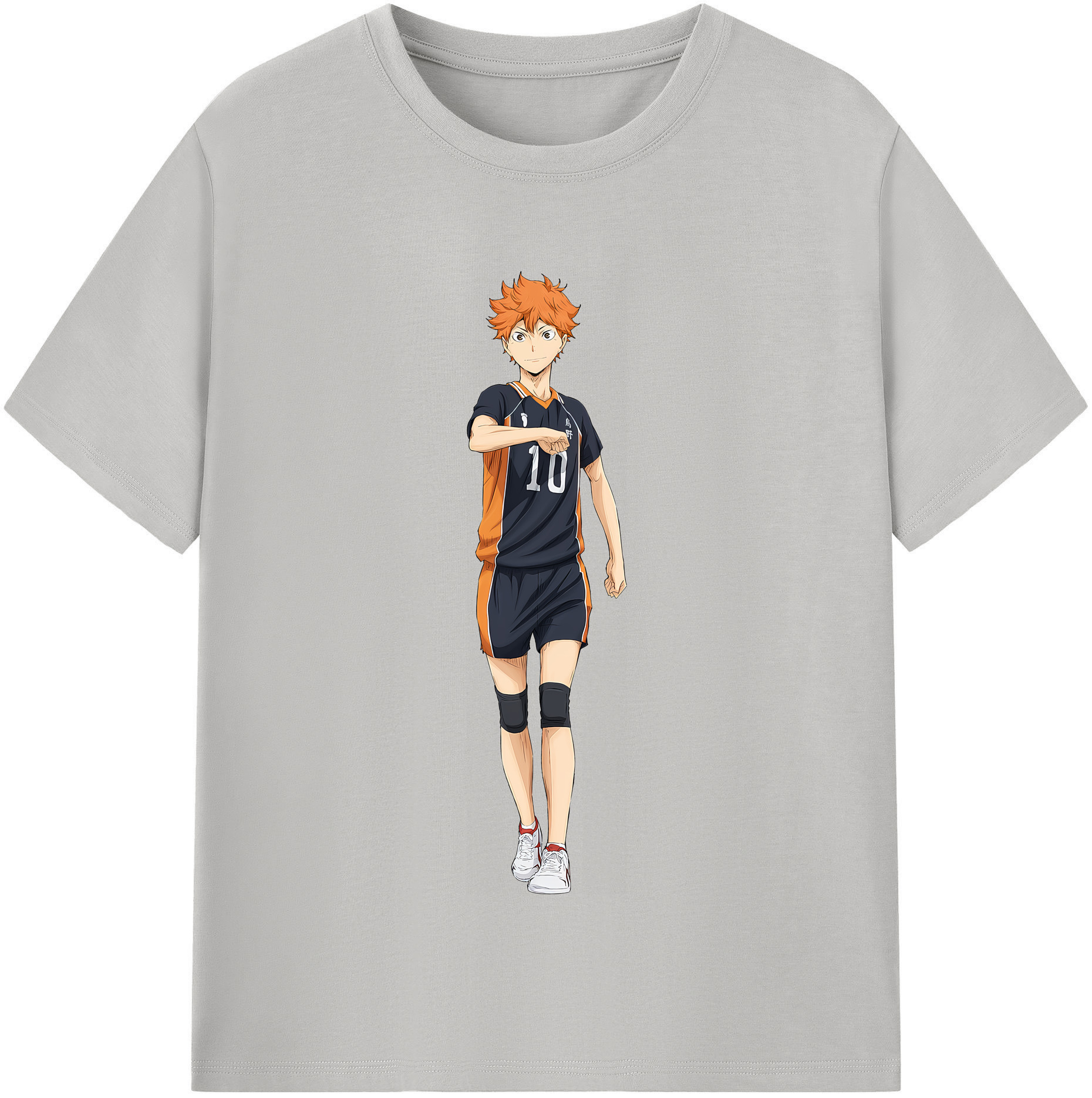 （画像用） ハイキュー!! Haikyu!! レディースカジュアルプリントTシャツ（綿100％）
