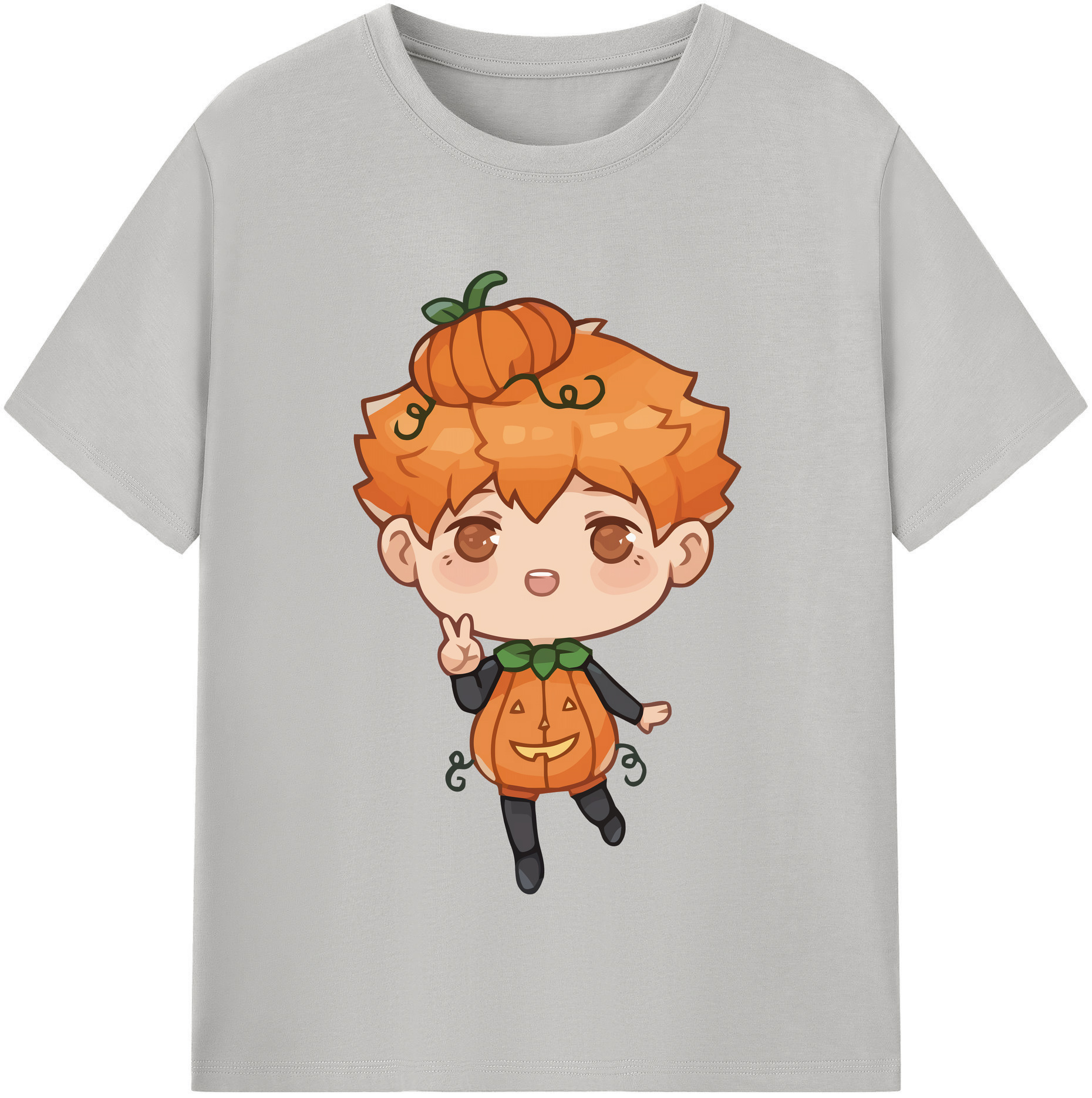 （画像用） ハイキュー!! Haikyu!! レディースカジュアルプリントTシャツ（綿100％）