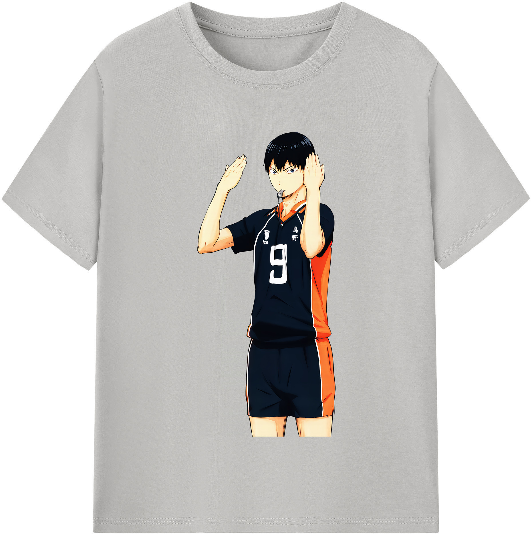 （画像用） ハイキュー!! Haikyu!! レディースカジュアルプリントTシャツ（綿100％）
