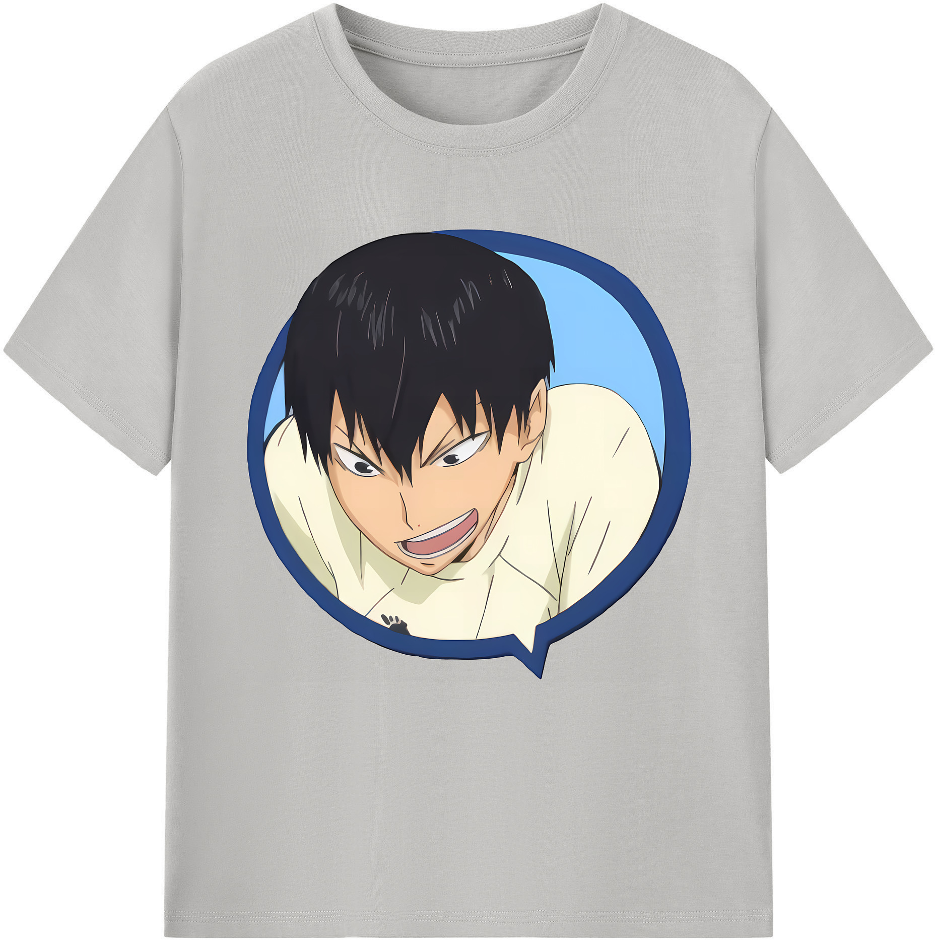 （画像用） ハイキュー!! Haikyu!! レディースカジュアルプリントTシャツ（綿100％）