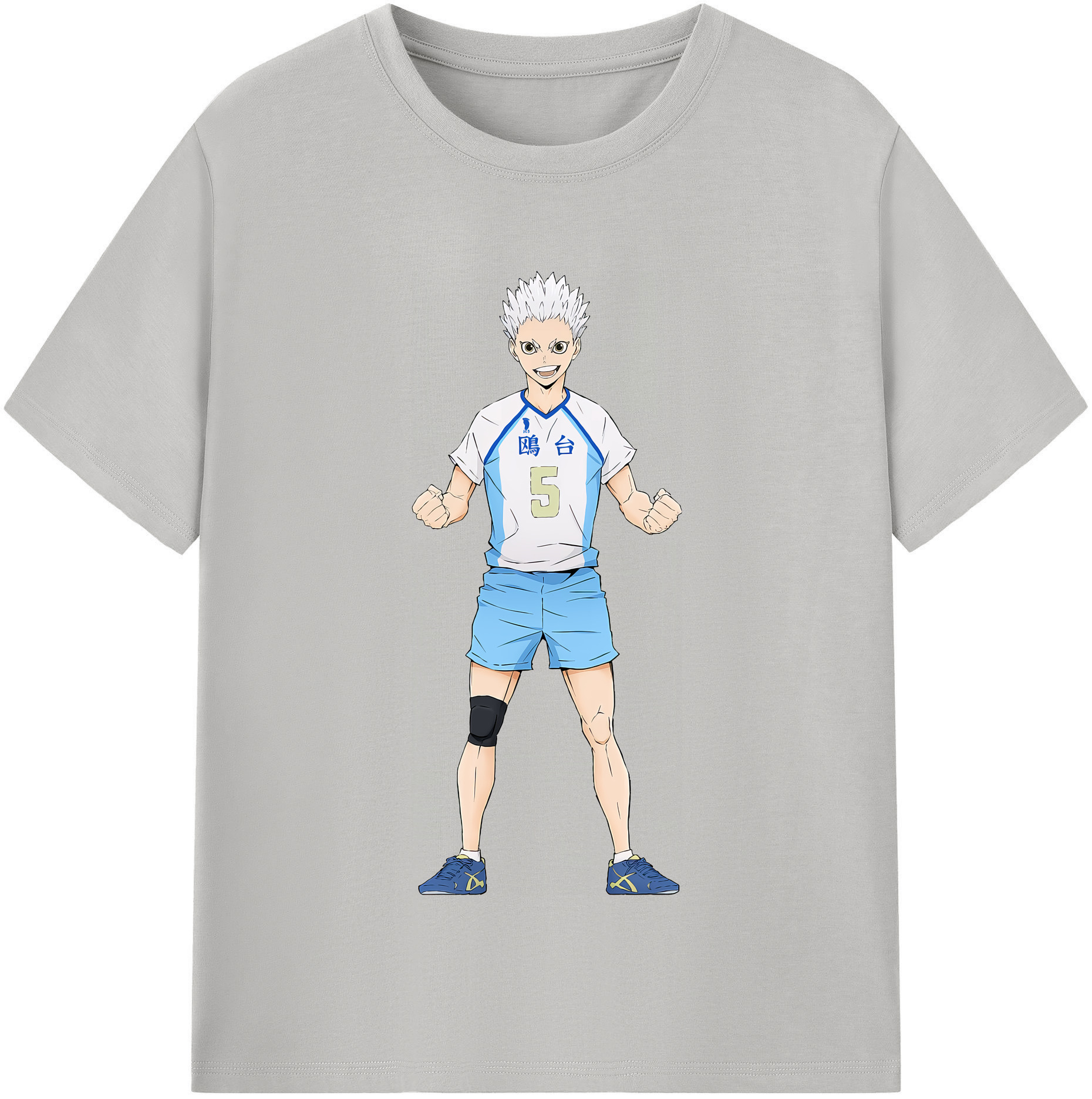 （画像用） ハイキュー!! Haikyu!! レディースカジュアルプリントTシャツ（綿100％）