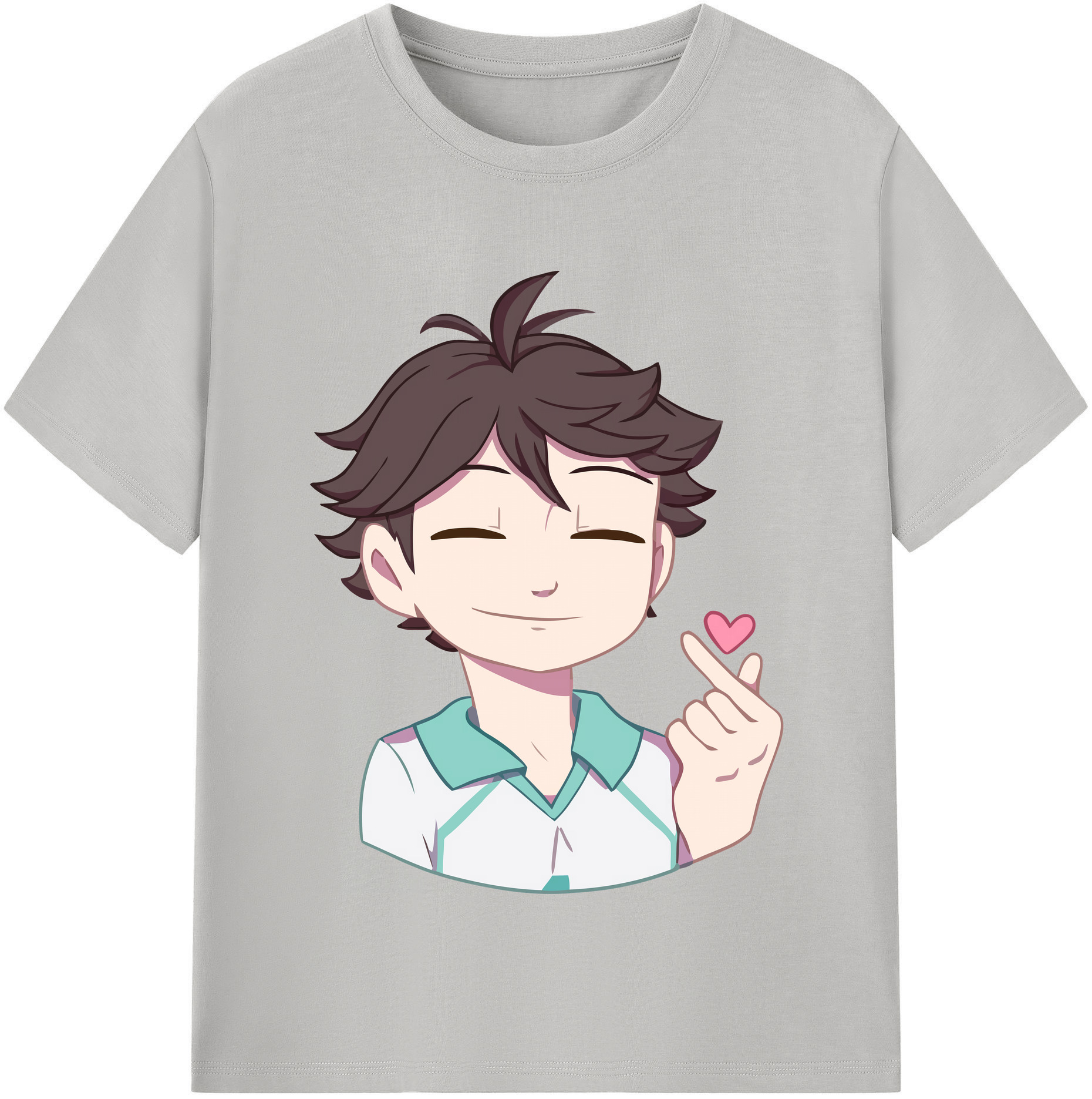 （画像用） ハイキュー!! Haikyu!! レディースカジュアルプリントTシャツ（綿100％）