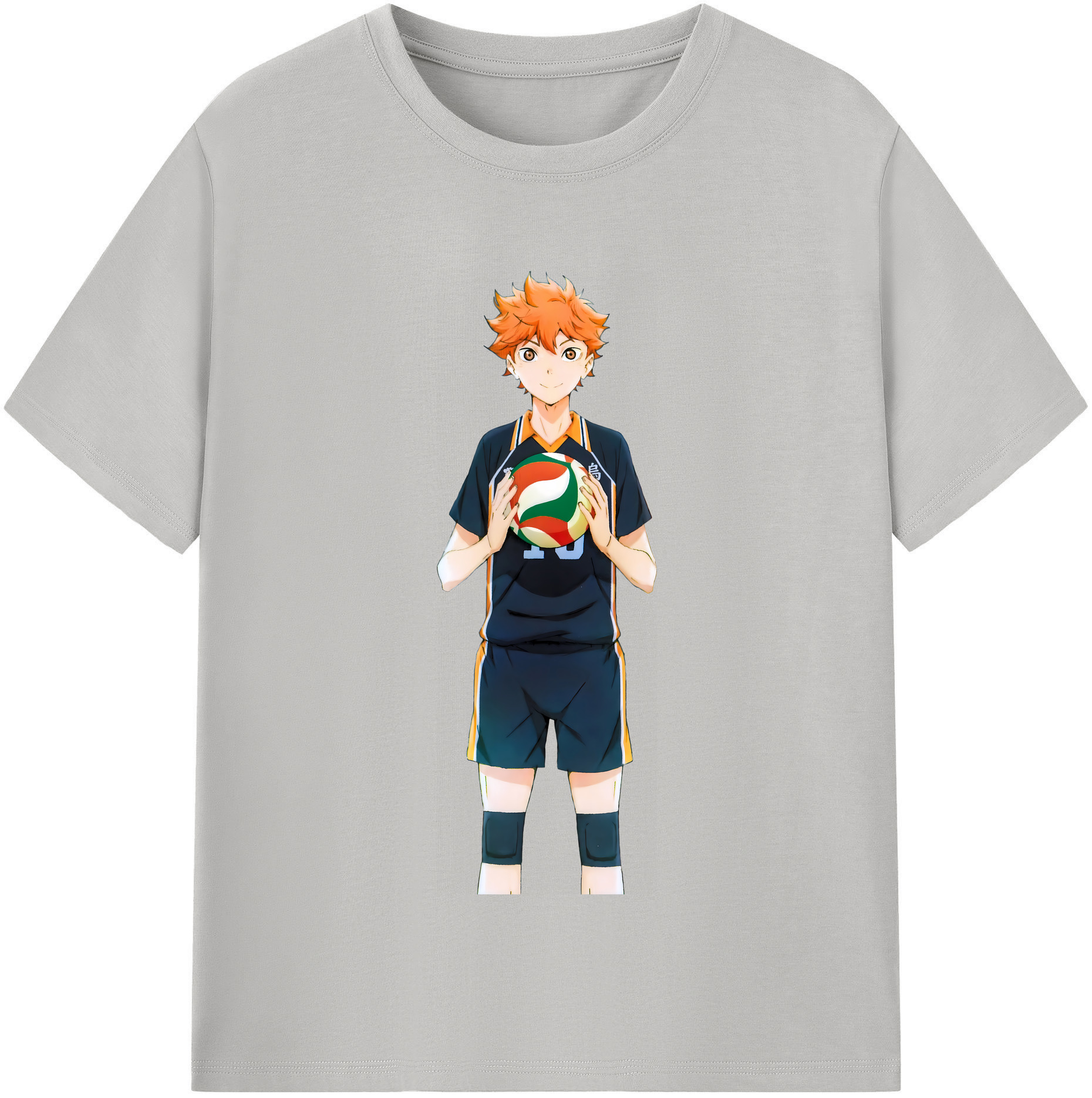 （画像用） ハイキュー!! Haikyu!! レディースカジュアルプリントTシャツ（綿100％）