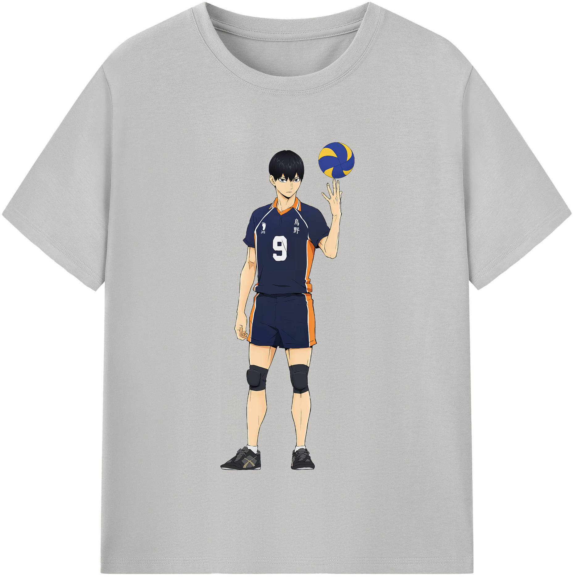 （画像用） ハイキュー!! Haikyu!! レディースカジュアルプリントTシャツ（綿100％）