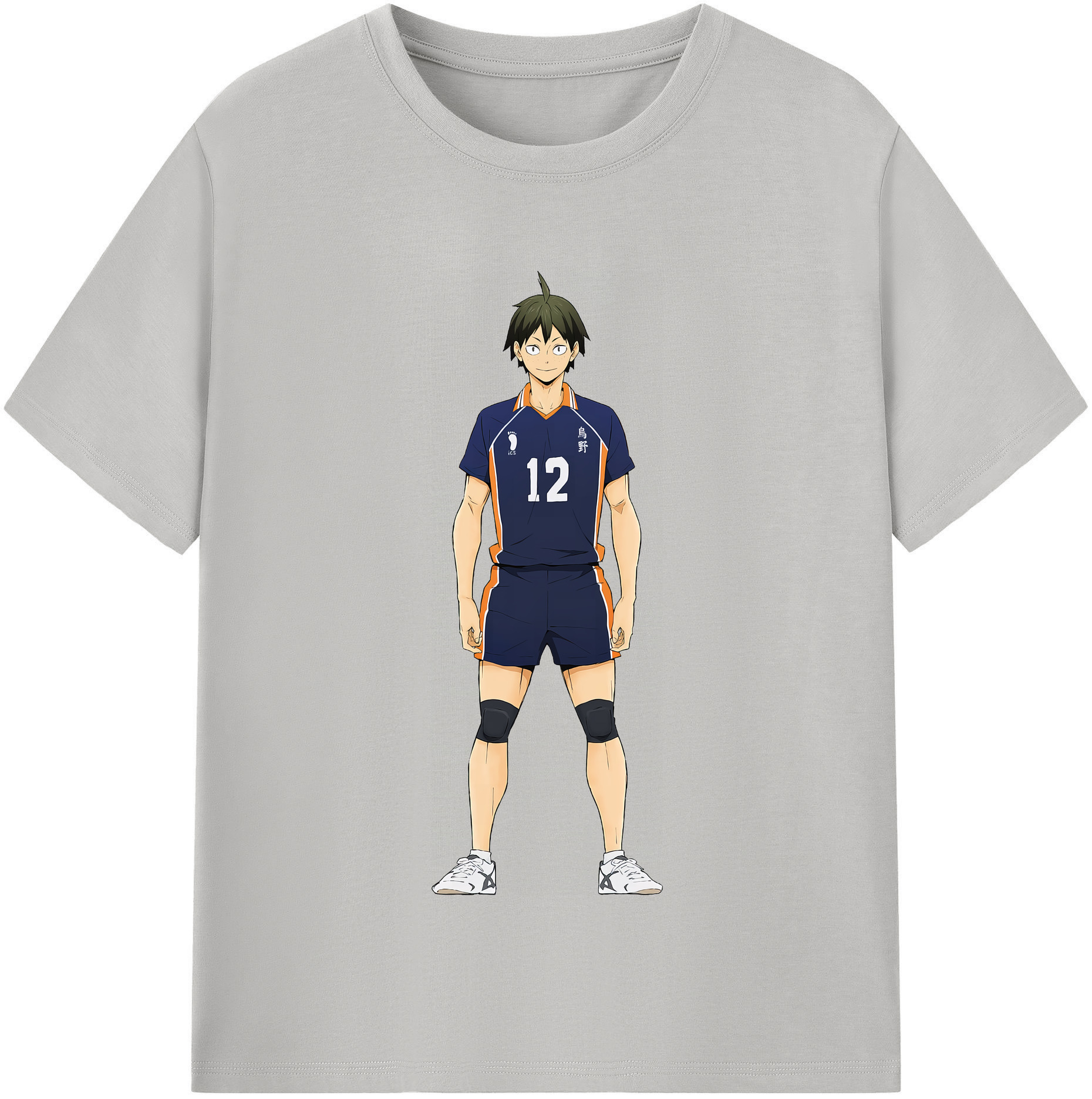 （画像用） ハイキュー!! Haikyu!! レディースカジュアルプリントTシャツ（綿100％）