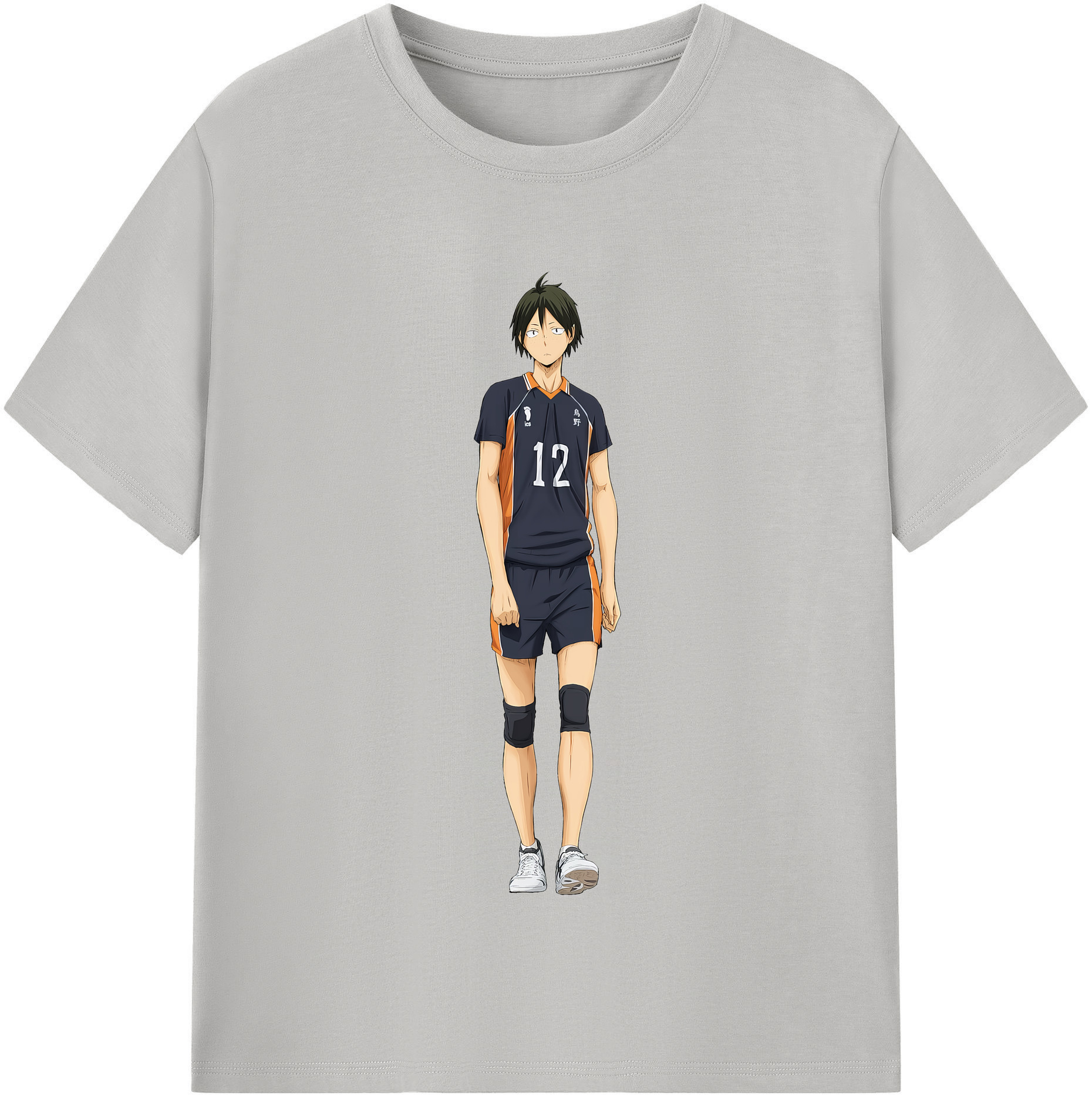 （画像用） ハイキュー!! Haikyu!! レディースカジュアルプリントTシャツ（綿100％）