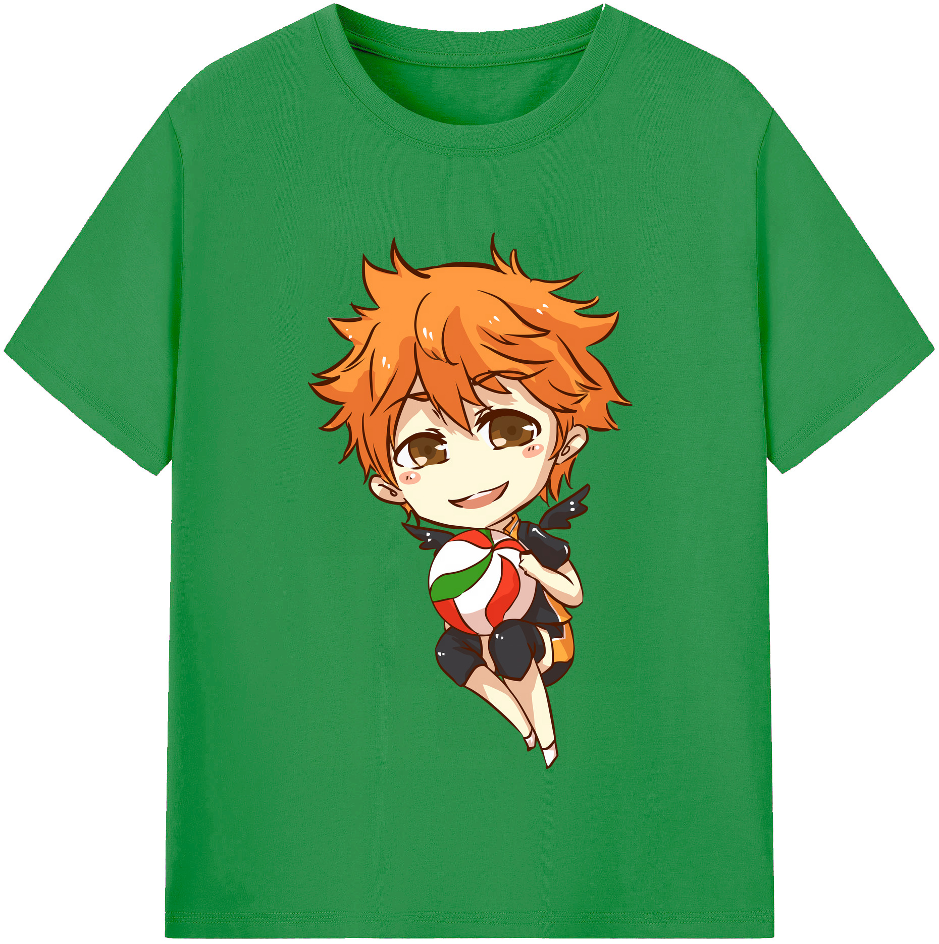 （画像用） ハイキュー!! Haikyu!! レディースカジュアルプリントTシャツ（綿100％）