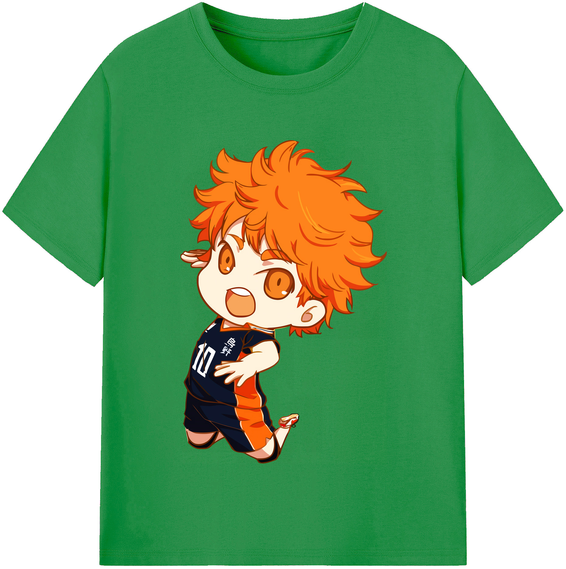 （画像用） ハイキュー!! Haikyu!! レディースカジュアルプリントTシャツ（綿100％）