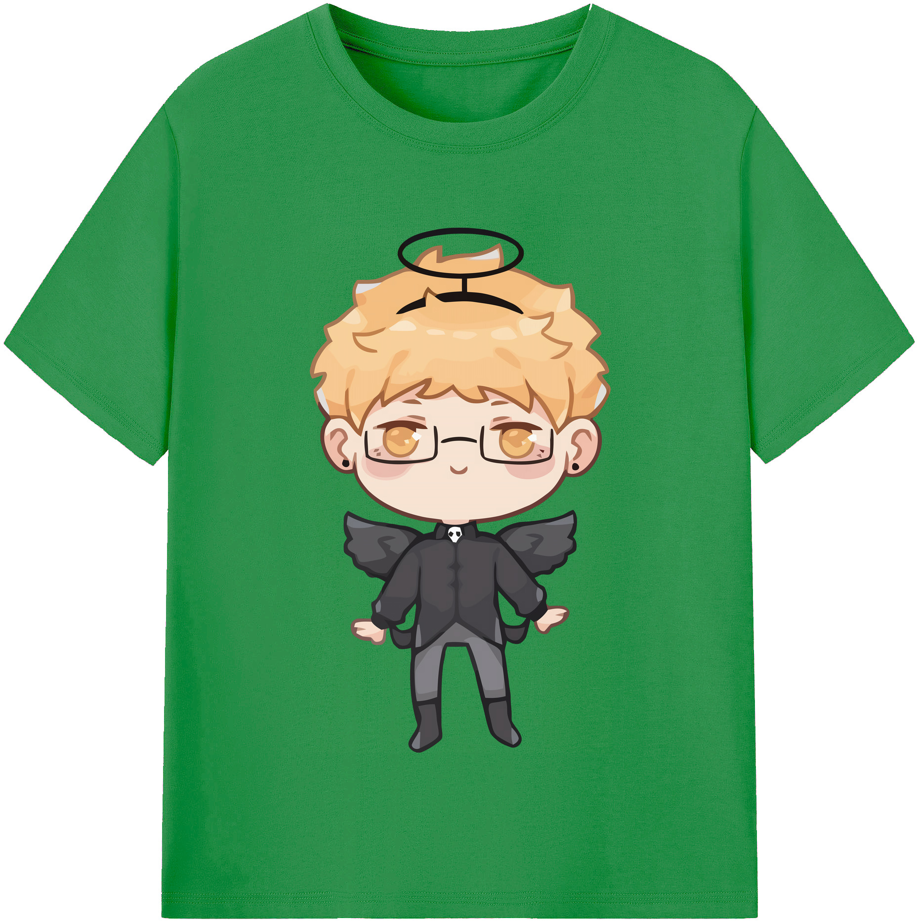 （画像用） ハイキュー!! Haikyu!! レディースカジュアルプリントTシャツ（綿100％）