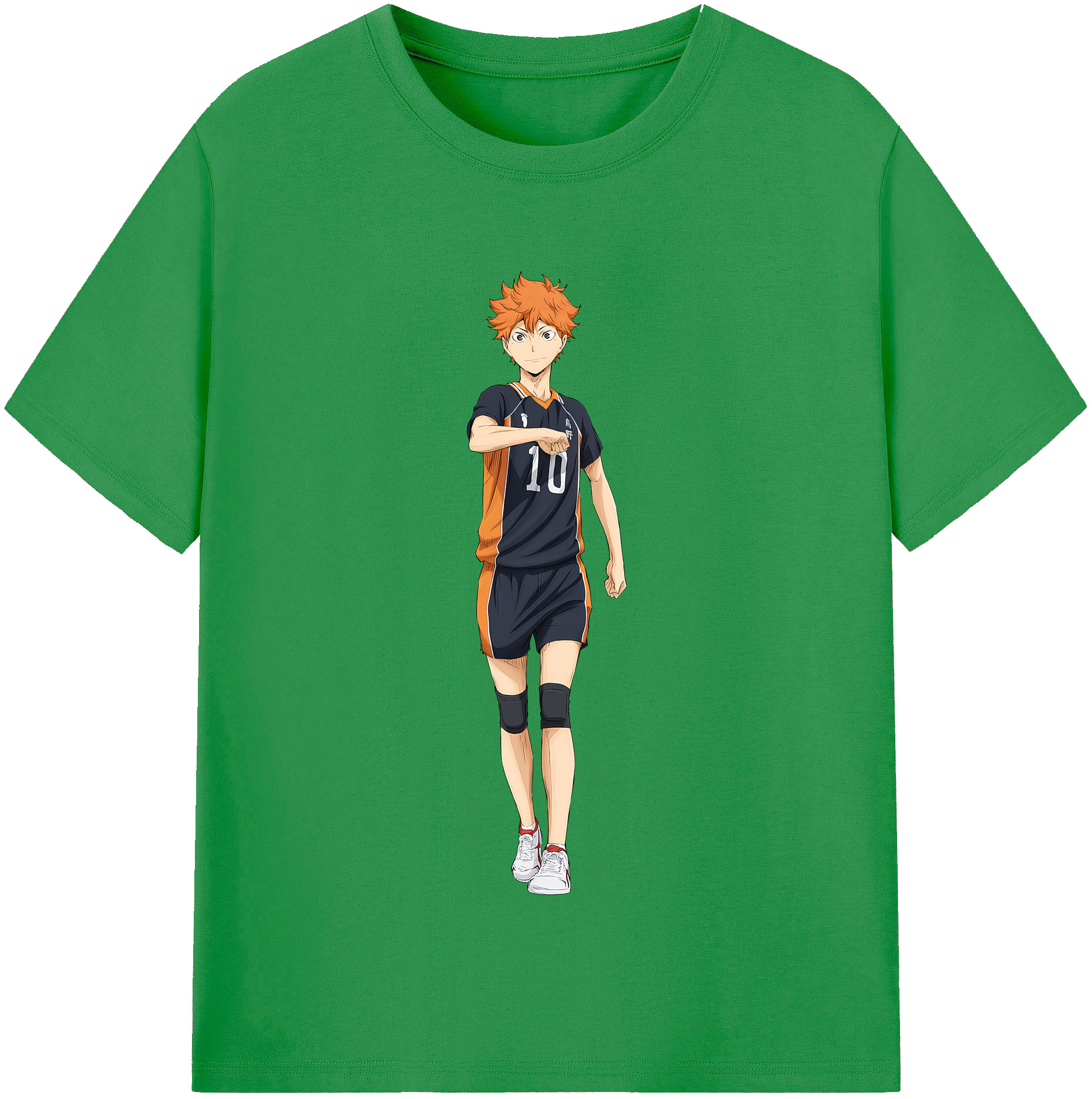 （画像用） ハイキュー!! Haikyu!! レディースカジュアルプリントTシャツ（綿100％）
