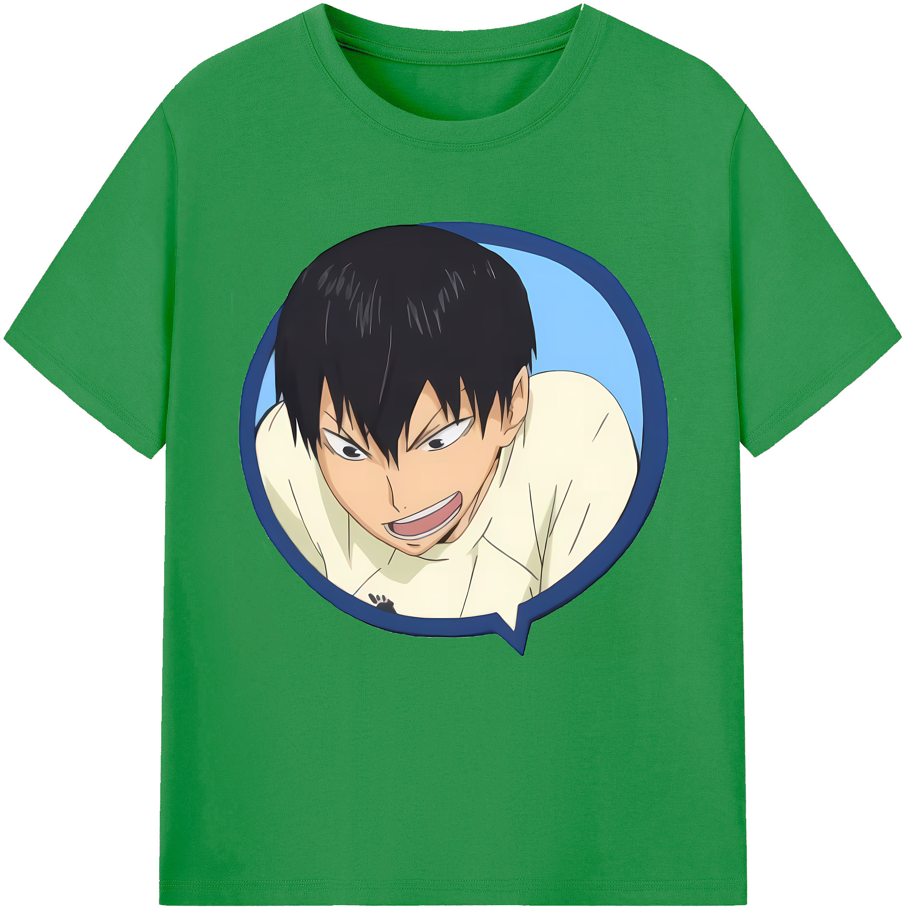 （画像用） ハイキュー!! Haikyu!! レディースカジュアルプリントTシャツ（綿100％）