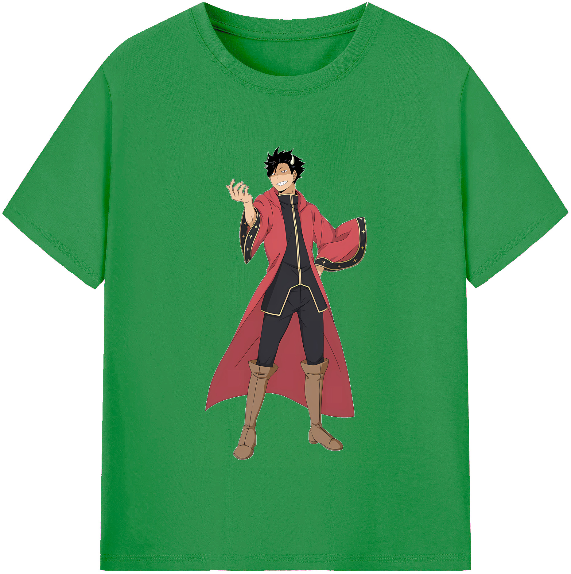 （画像用） ハイキュー!! Haikyu!! レディースカジュアルプリントTシャツ（綿100％）