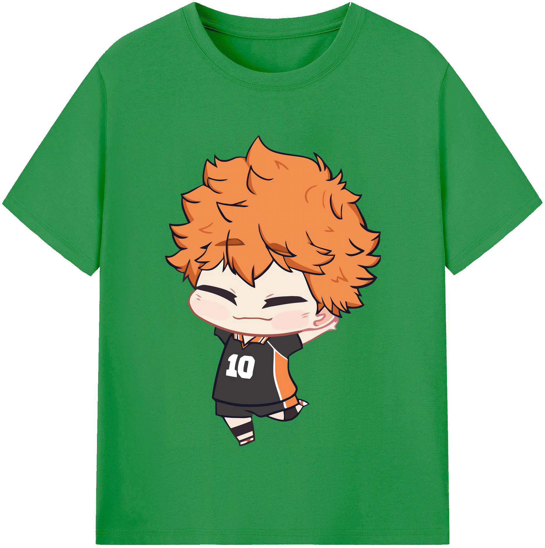 （画像用） ハイキュー!! Haikyu!! レディースカジュアルプリントTシャツ（綿100％）