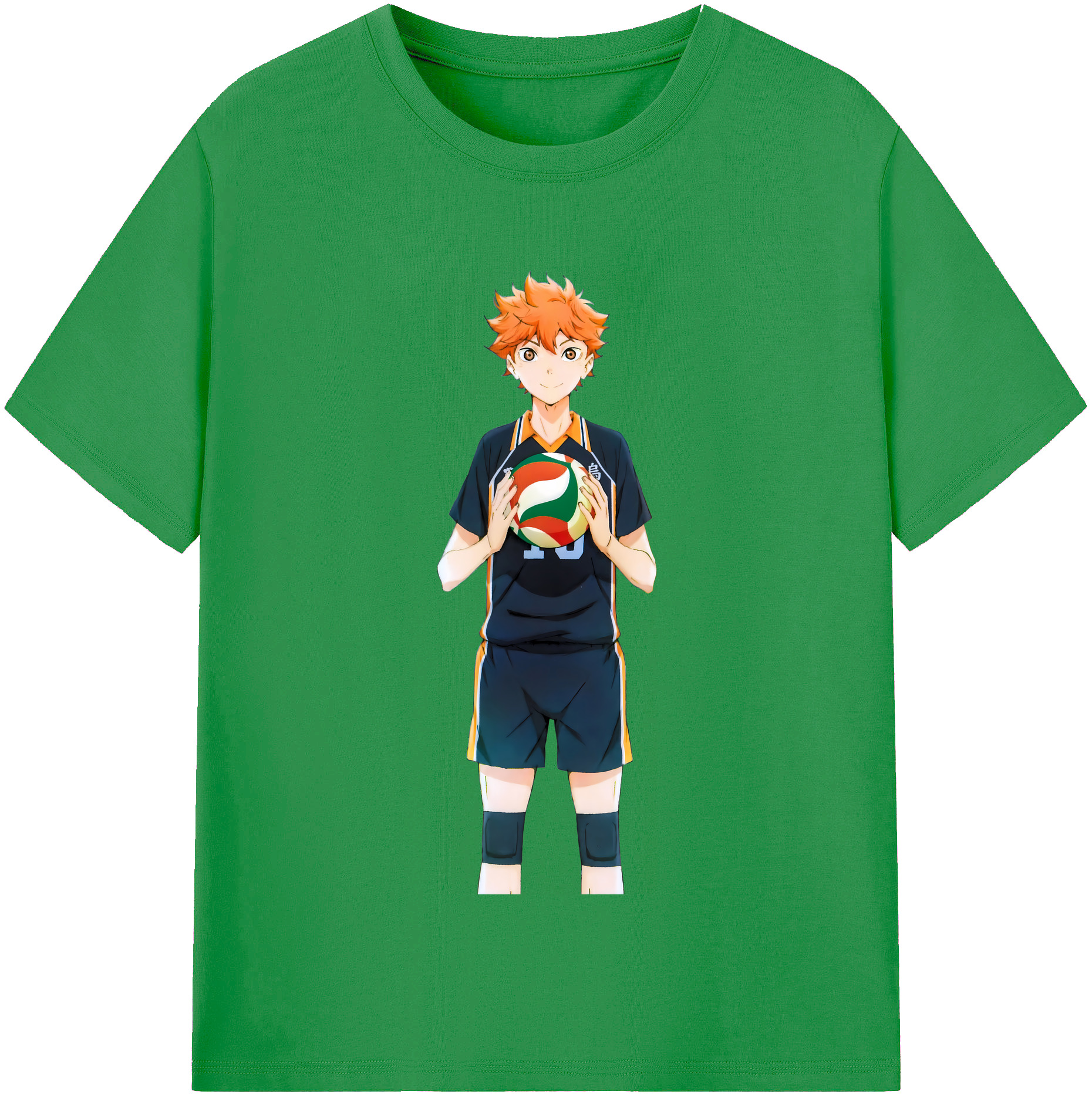 （画像用） ハイキュー!! Haikyu!! レディースカジュアルプリントTシャツ（綿100％）