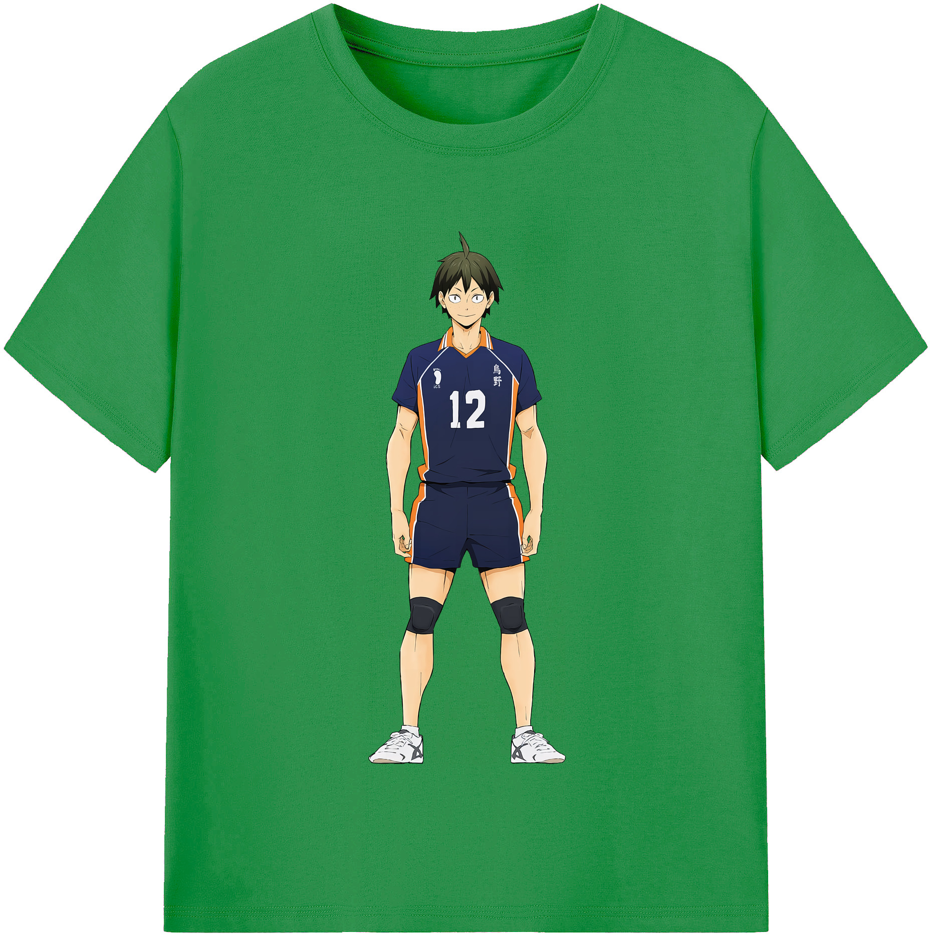 （画像用） ハイキュー!! Haikyu!! レディースカジュアルプリントTシャツ（綿100％）