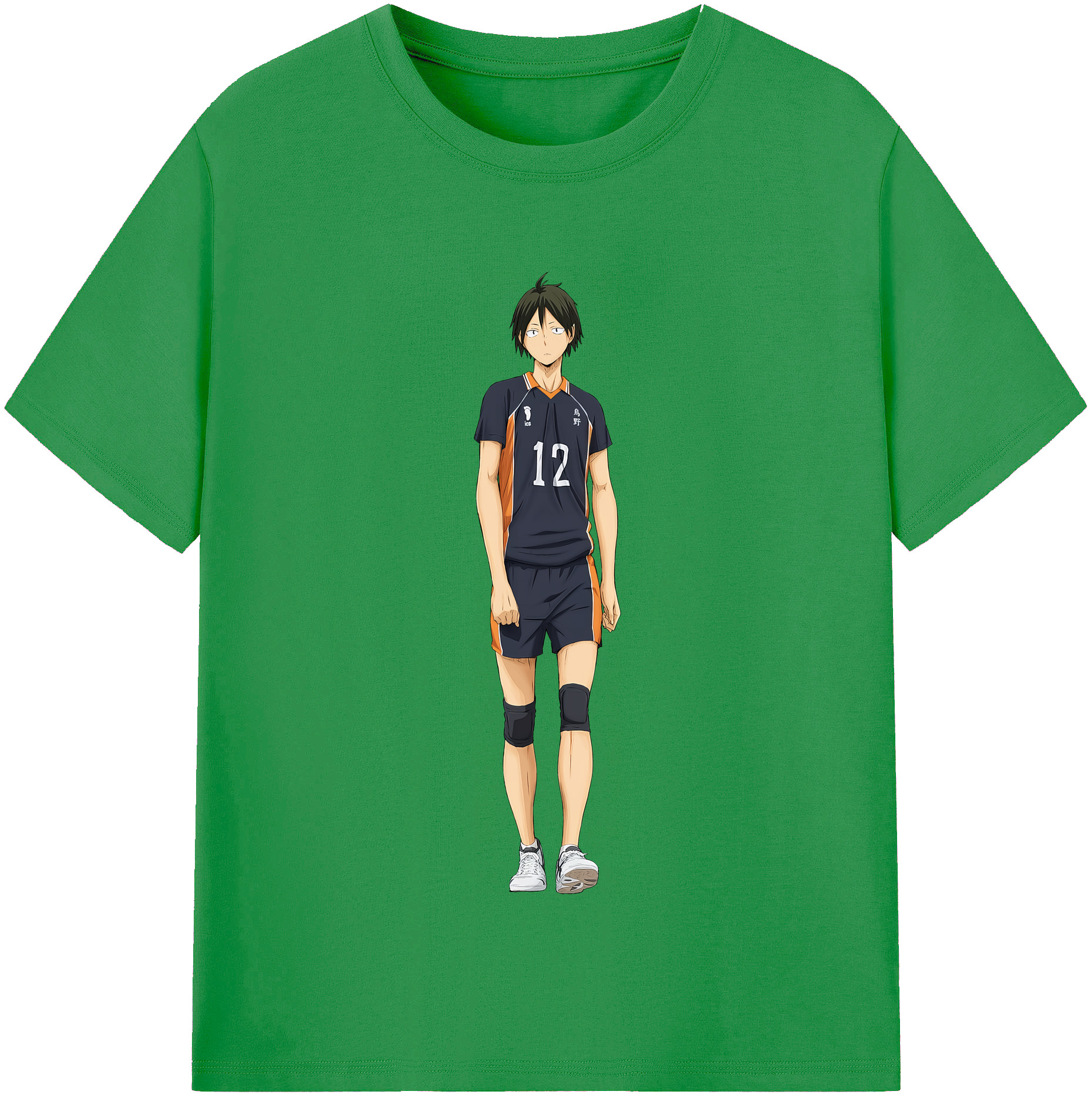 （画像用） ハイキュー!! Haikyu!! レディースカジュアルプリントTシャツ（綿100％）