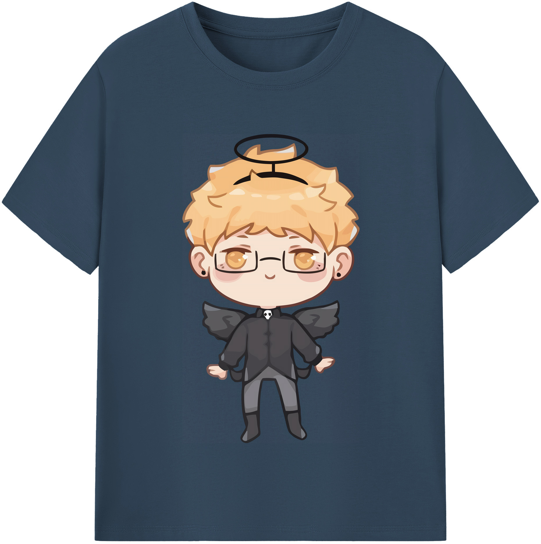 （画像用） ハイキュー!! Haikyu!! レディースカジュアルプリントTシャツ（綿100％）