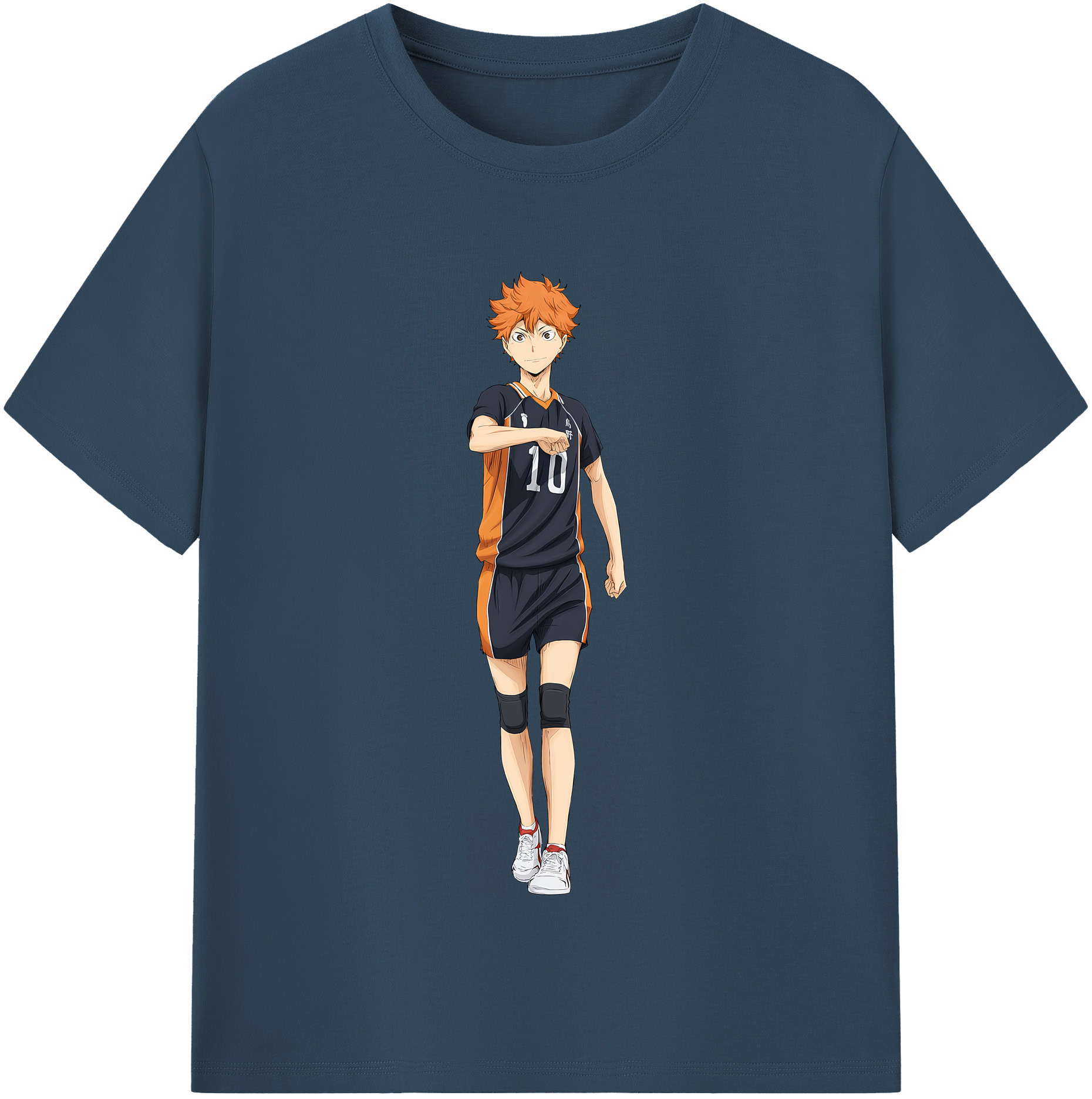 （画像用） ハイキュー!! Haikyu!! レディースカジュアルプリントTシャツ（綿100％）