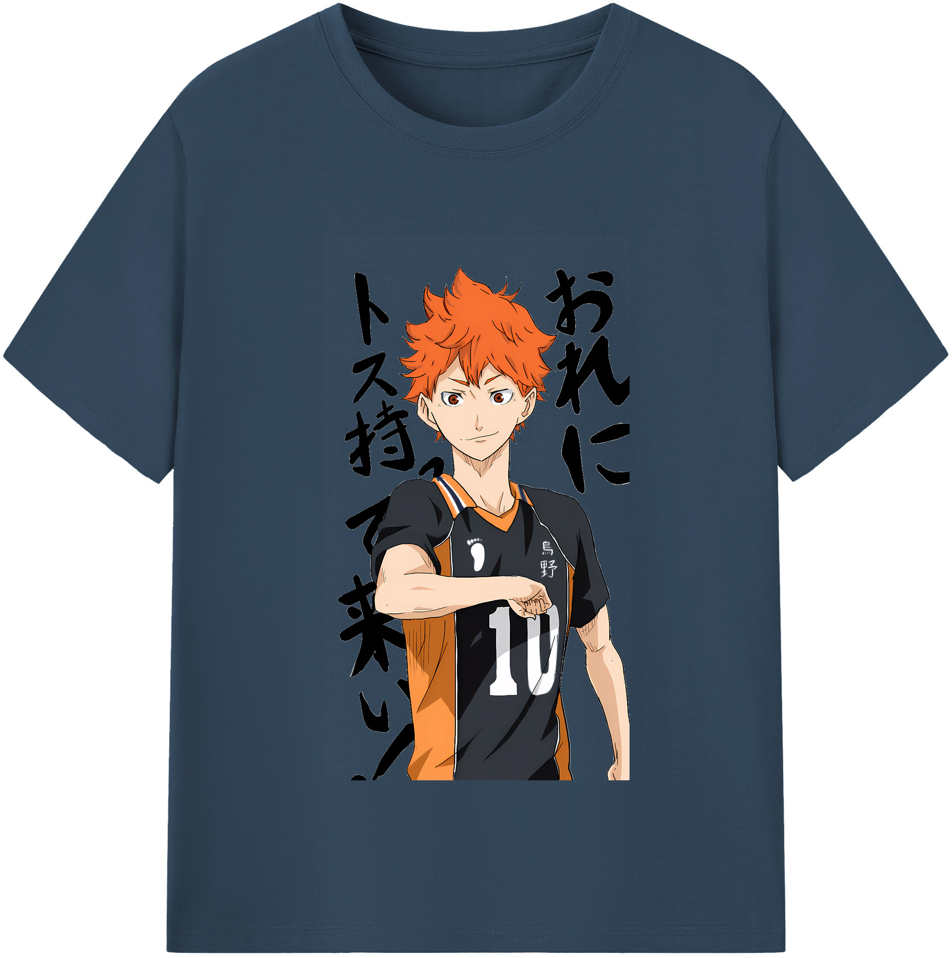 （画像用） ハイキュー!! Haikyu!! レディースカジュアルプリントTシャツ（綿100％）
