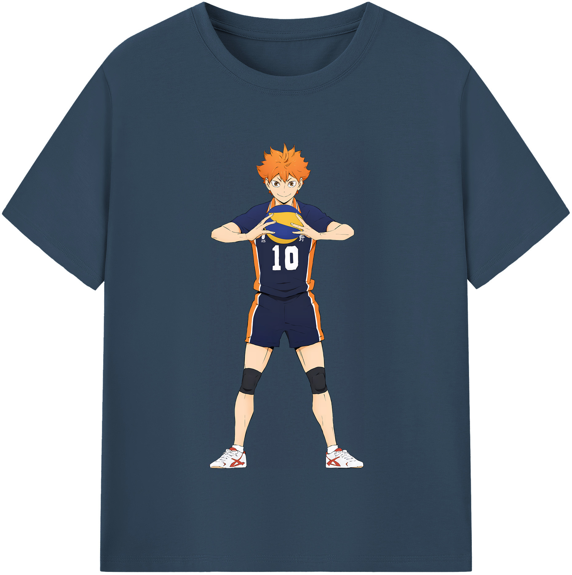 （画像用） ハイキュー!! Haikyu!! レディースカジュアルプリントTシャツ（綿100％）