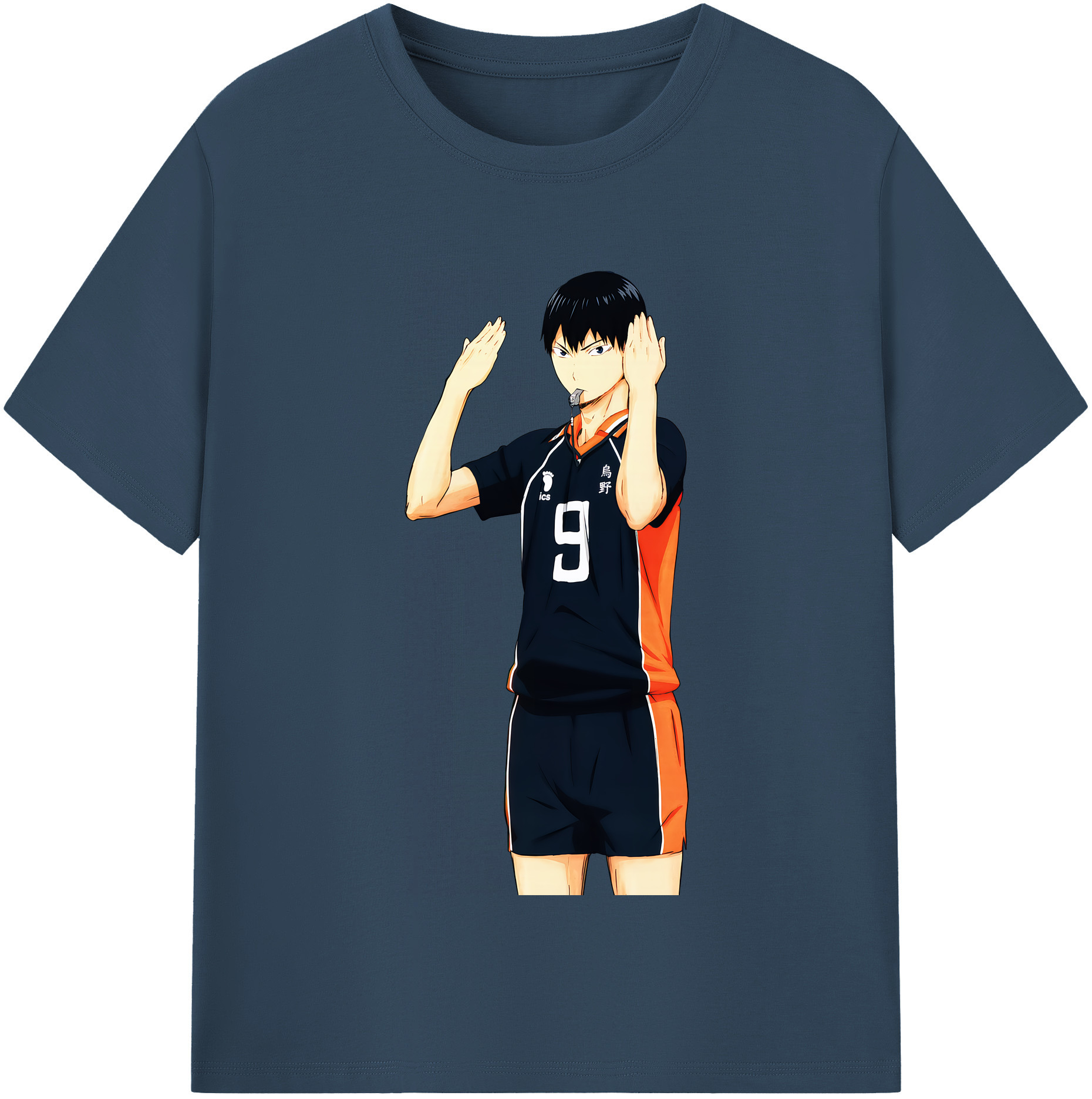 （画像用） ハイキュー!! Haikyu!! レディースカジュアルプリントTシャツ（綿100％）