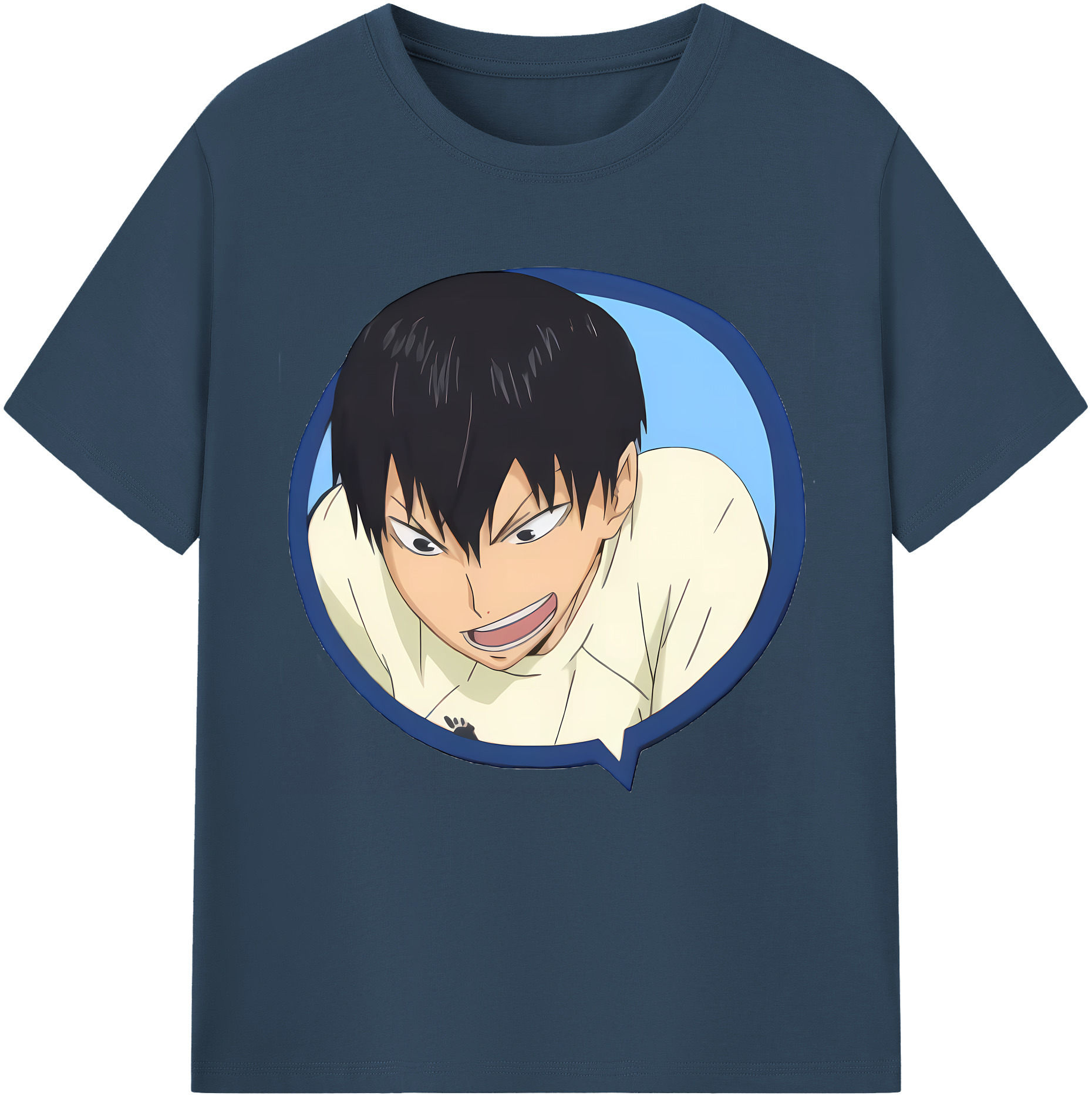（画像用） ハイキュー!! Haikyu!! レディースカジュアルプリントTシャツ（綿100％）