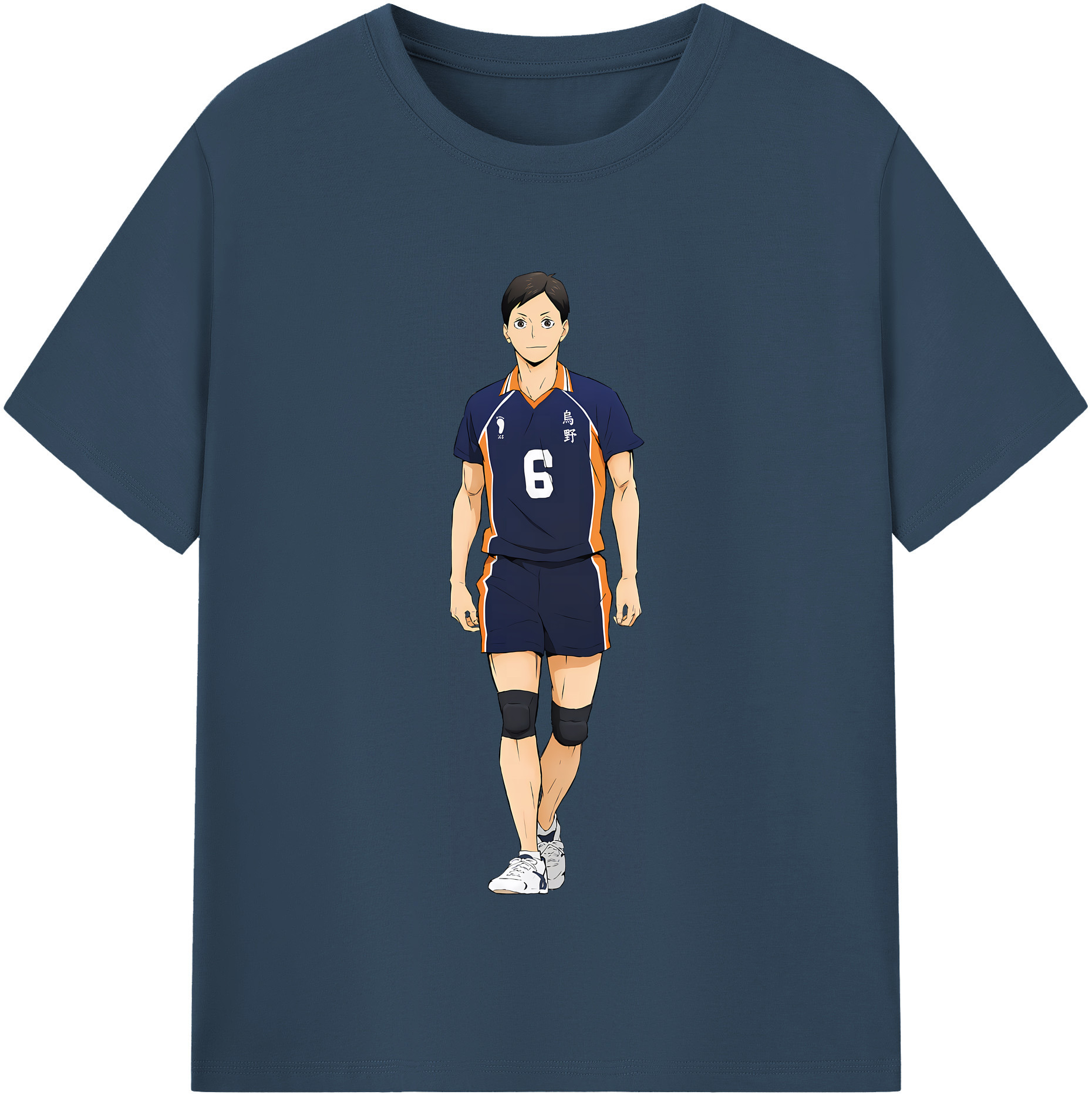 （画像用） ハイキュー!! Haikyu!! レディースカジュアルプリントTシャツ（綿100％）