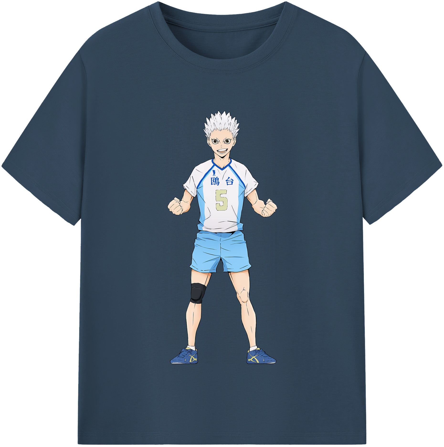 （画像用） ハイキュー!! Haikyu!! レディースカジュアルプリントTシャツ（綿100％）