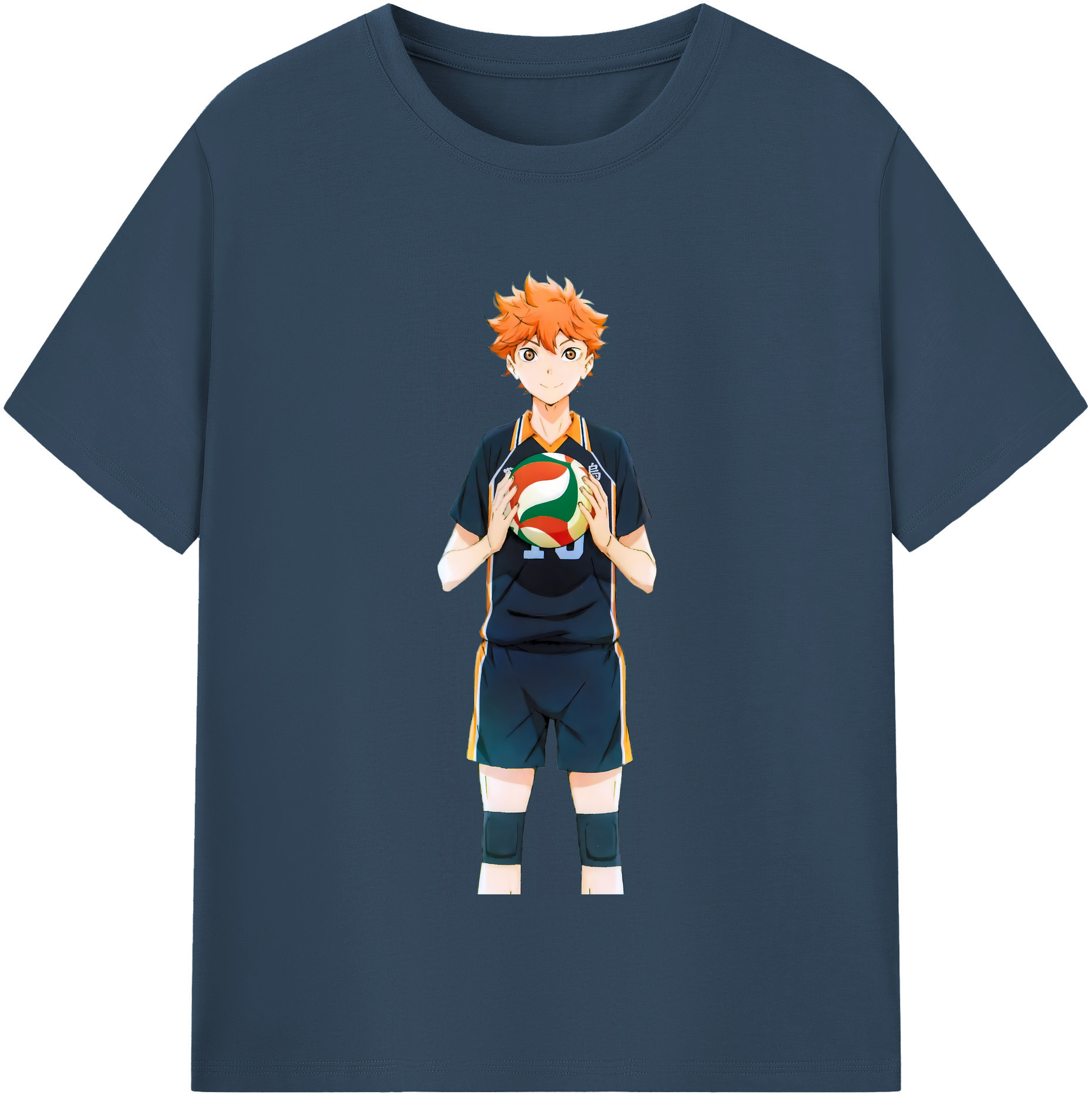 （画像用） ハイキュー!! Haikyu!! レディースカジュアルプリントTシャツ（綿100％）