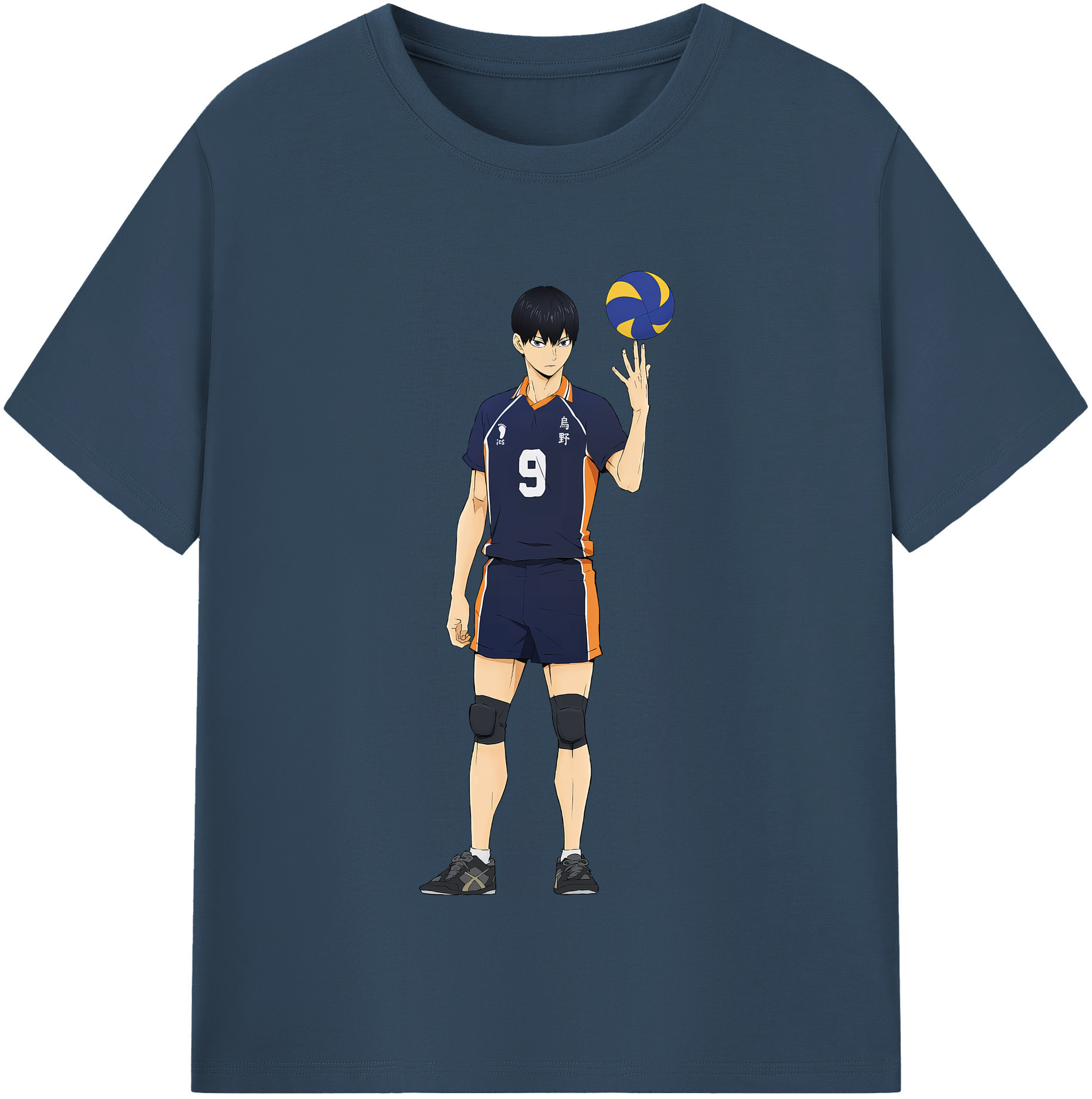 （画像用） ハイキュー!! Haikyu!! レディースカジュアルプリントTシャツ（綿100％）