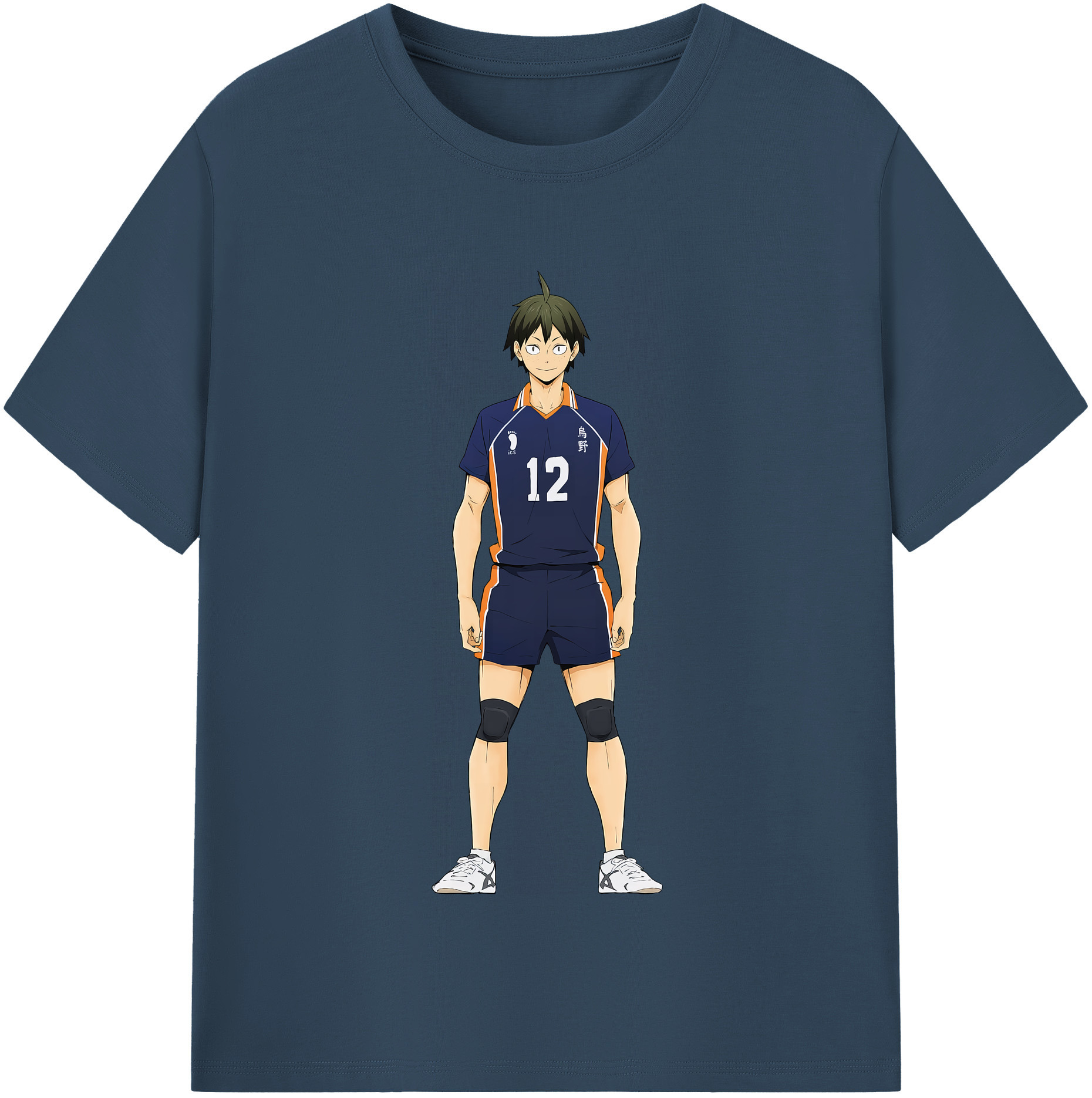 （画像用） ハイキュー!! Haikyu!! レディースカジュアルプリントTシャツ（綿100％）