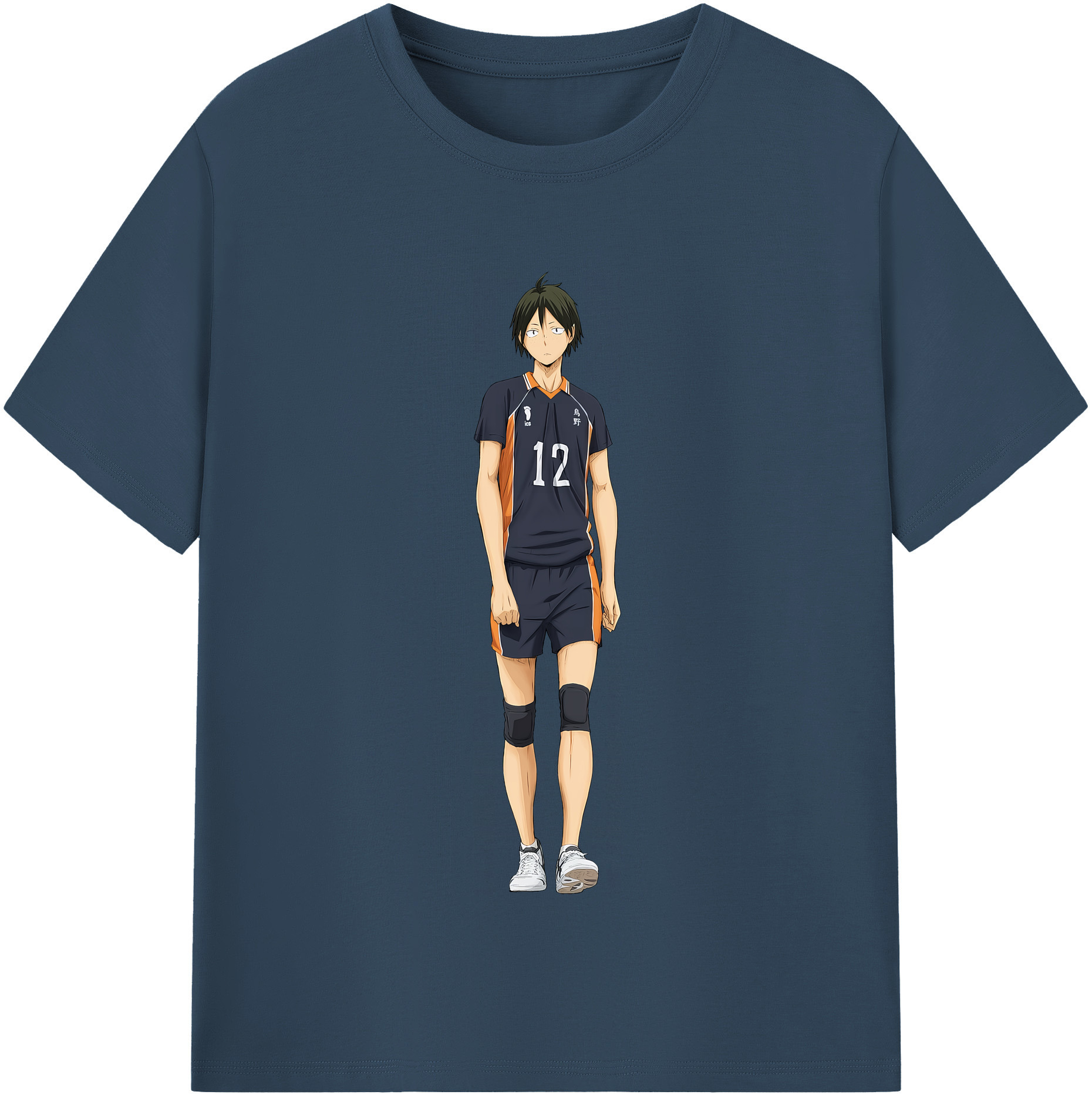 （画像用） ハイキュー!! Haikyu!! レディースカジュアルプリントTシャツ（綿100％）
