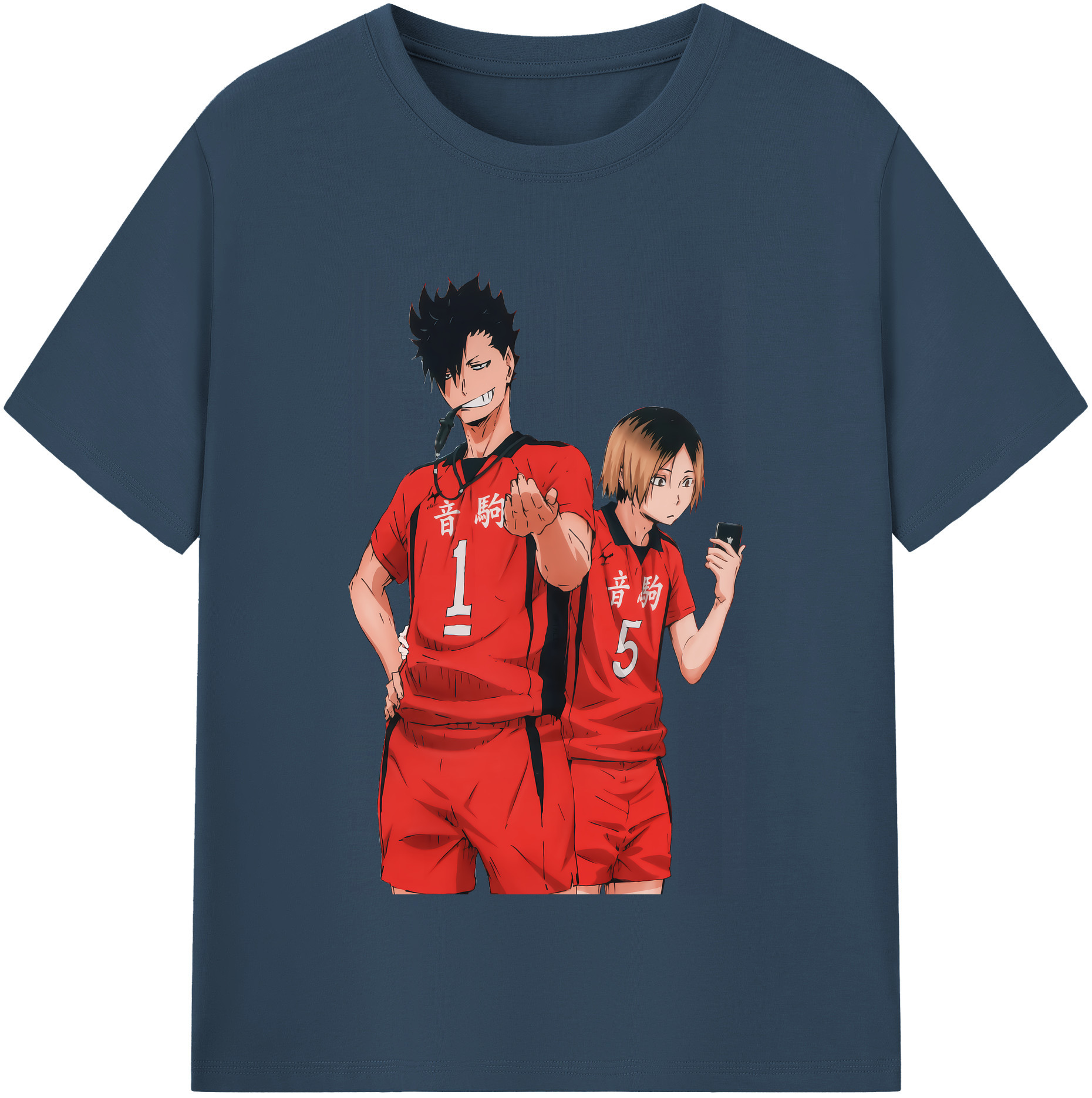 （画像用） ハイキュー!! Haikyu!! レディースカジュアルプリントTシャツ（綿100％）