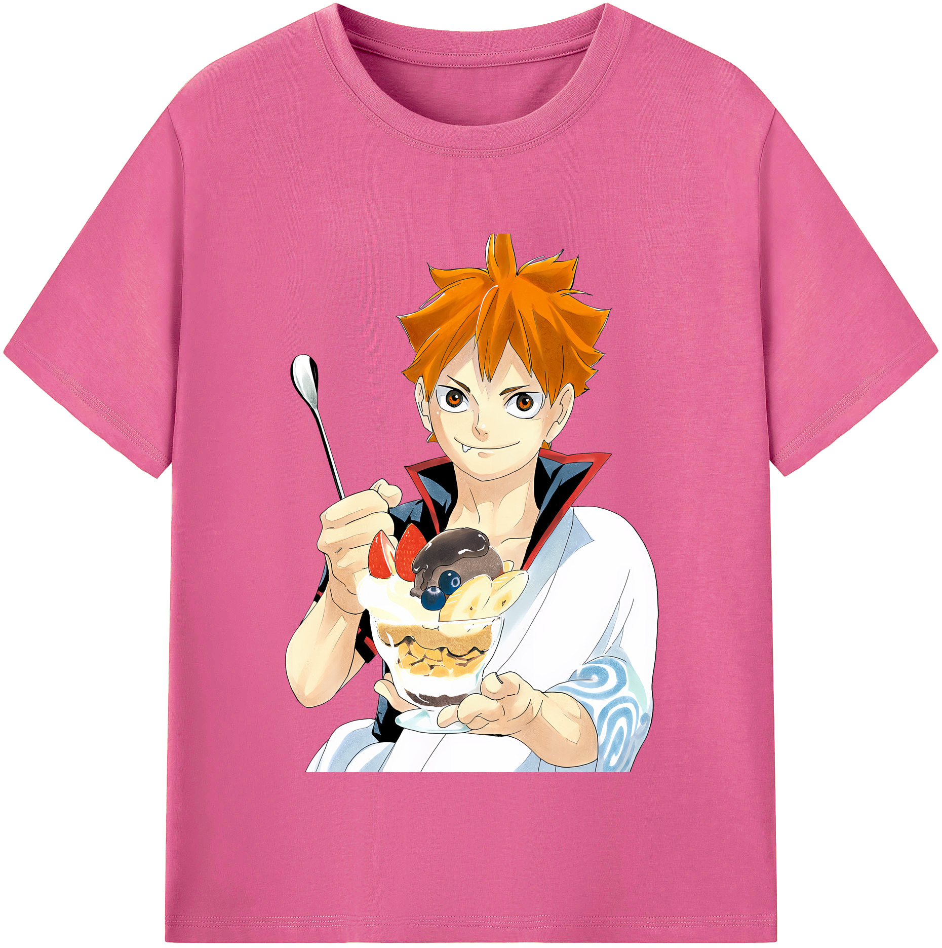 （画像用） ハイキュー!! Haikyu!! レディースカジュアルプリントTシャツ（綿100％）