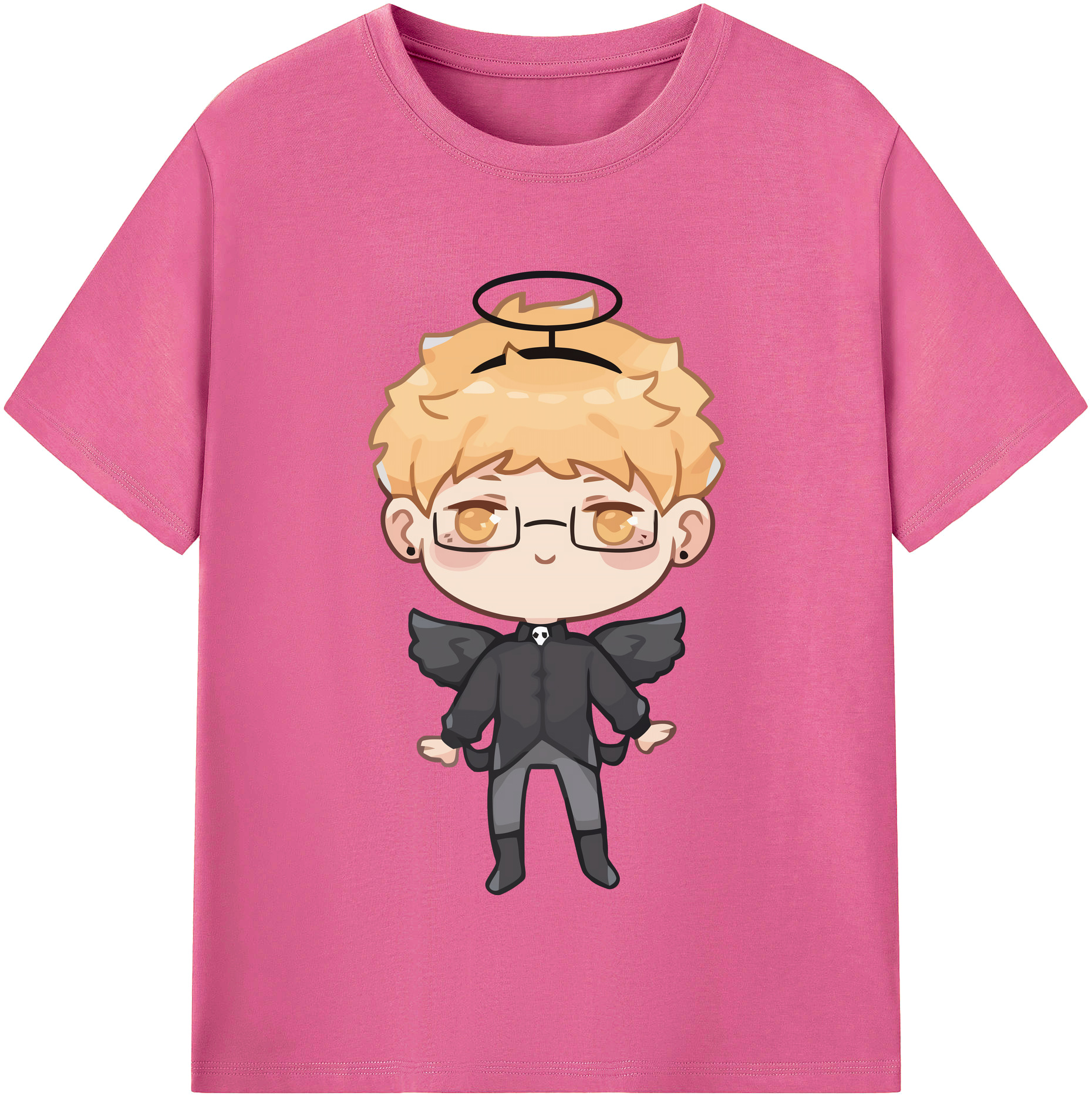 （画像用） ハイキュー!! Haikyu!! レディースカジュアルプリントTシャツ（綿100％）