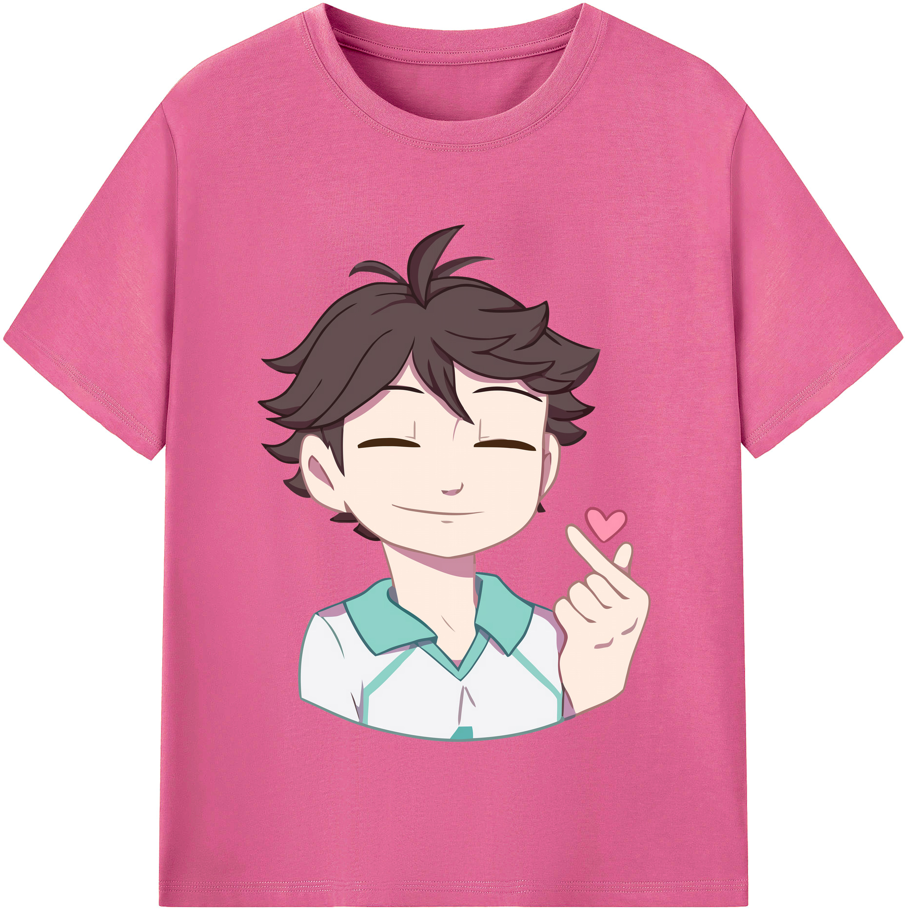 （画像用） ハイキュー!! Haikyu!! レディースカジュアルプリントTシャツ（綿100％）