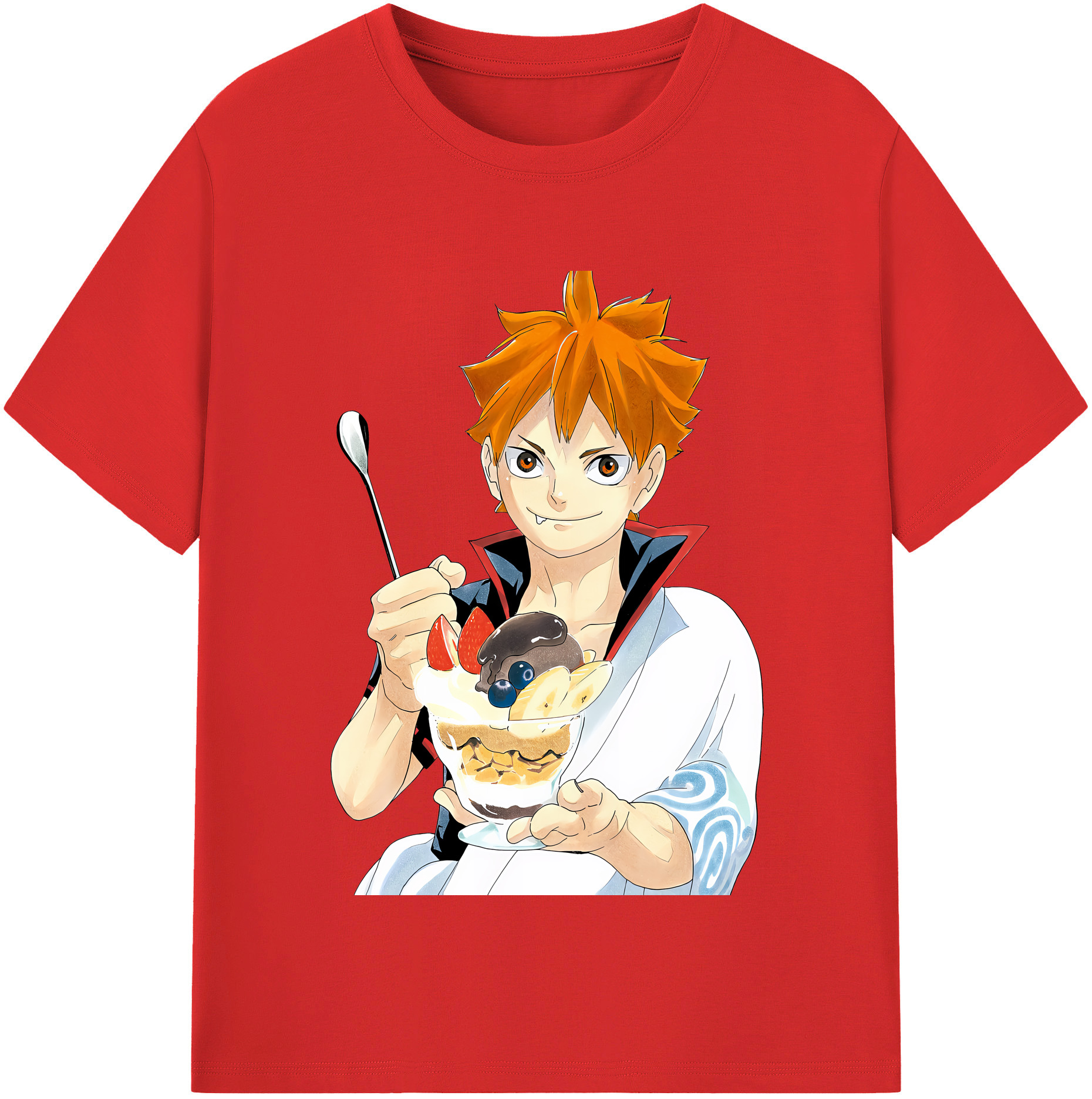 （画像用） ハイキュー!! Haikyu!! レディースカジュアルプリントTシャツ（綿100％）