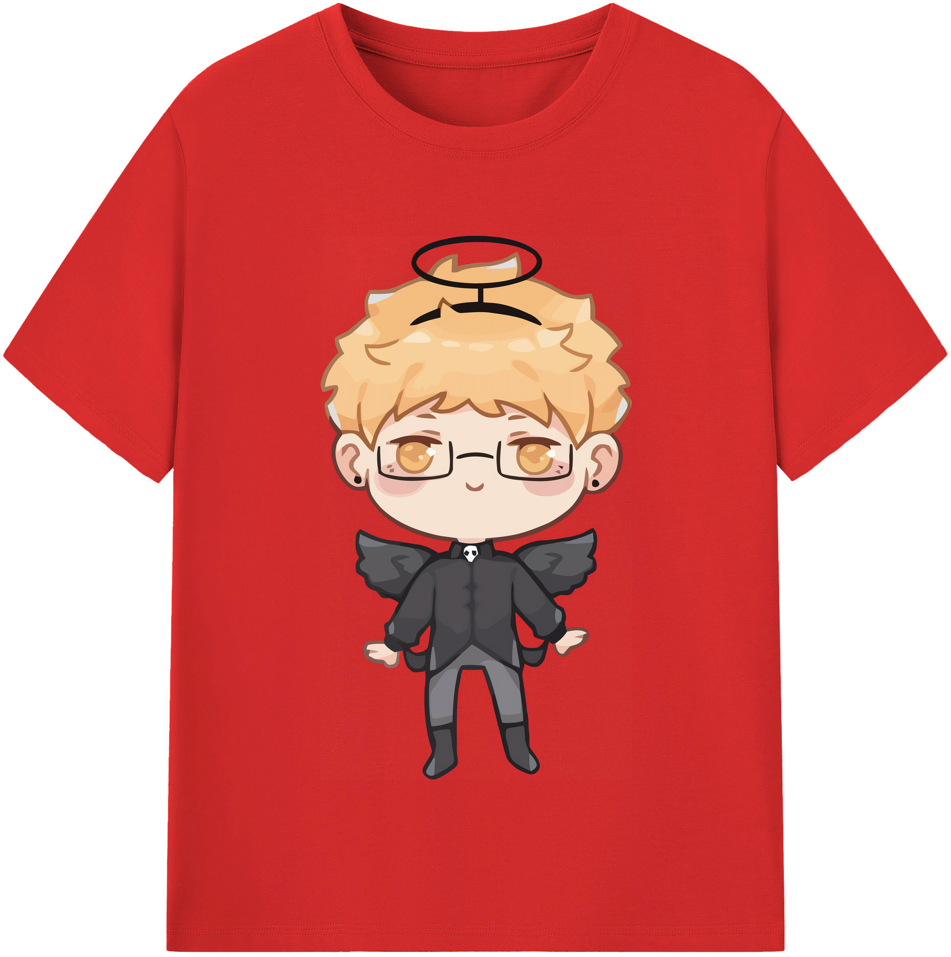 （画像用） ハイキュー!! Haikyu!! レディースカジュアルプリントTシャツ（綿100％）