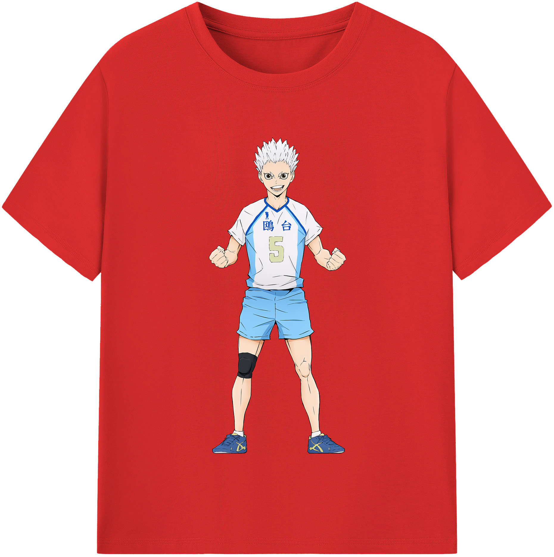 （画像用） ハイキュー!! Haikyu!! レディースカジュアルプリントTシャツ（綿100％）