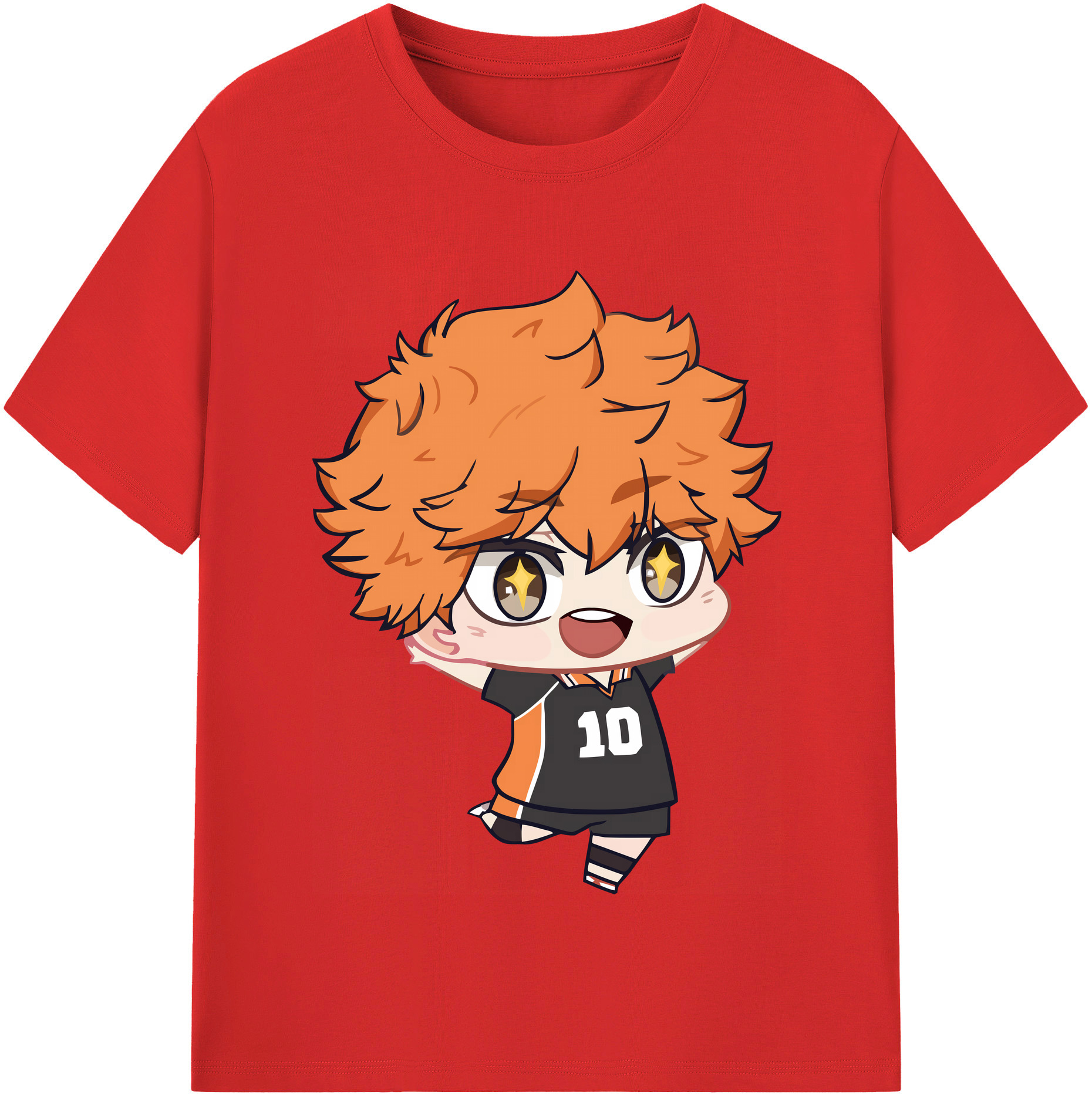 （画像用） ハイキュー!! Haikyu!! レディースカジュアルプリントTシャツ（綿100％）