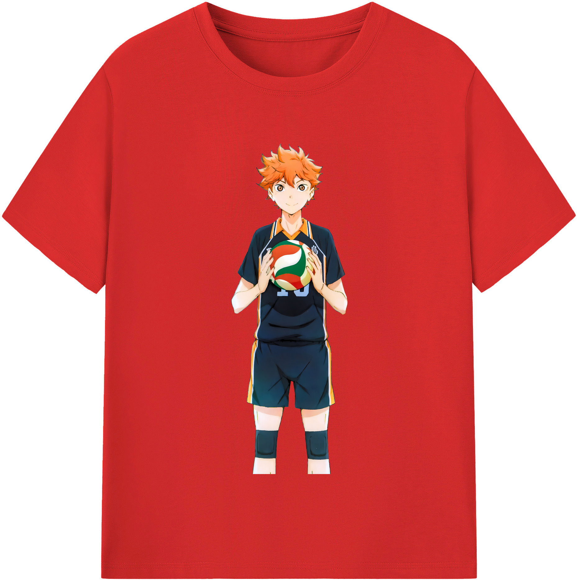 （画像用） ハイキュー!! Haikyu!! レディースカジュアルプリントTシャツ（綿100％）