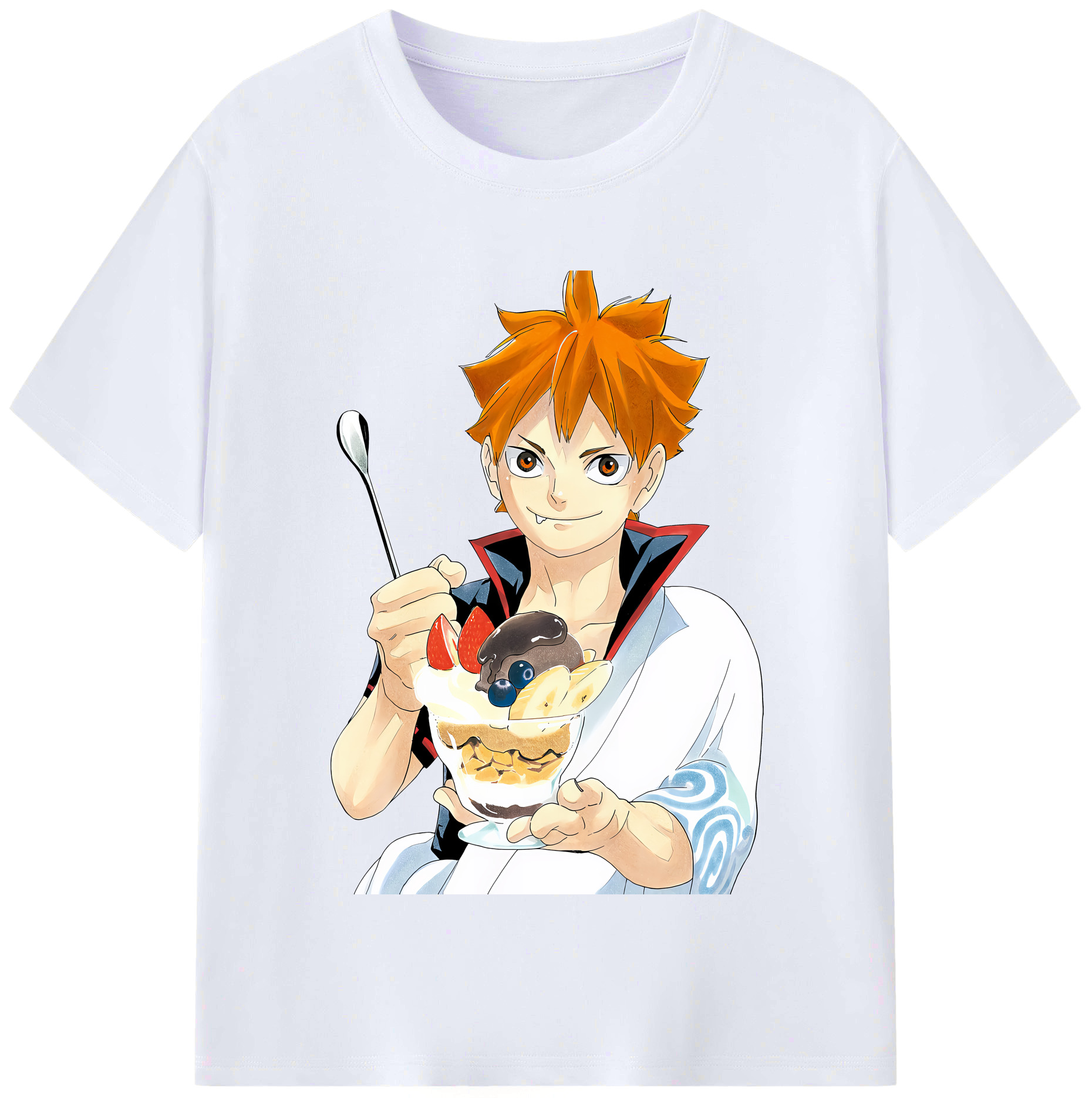 （画像用） ハイキュー!! Haikyu!! レディースカジュアルプリントTシャツ（綿100％）