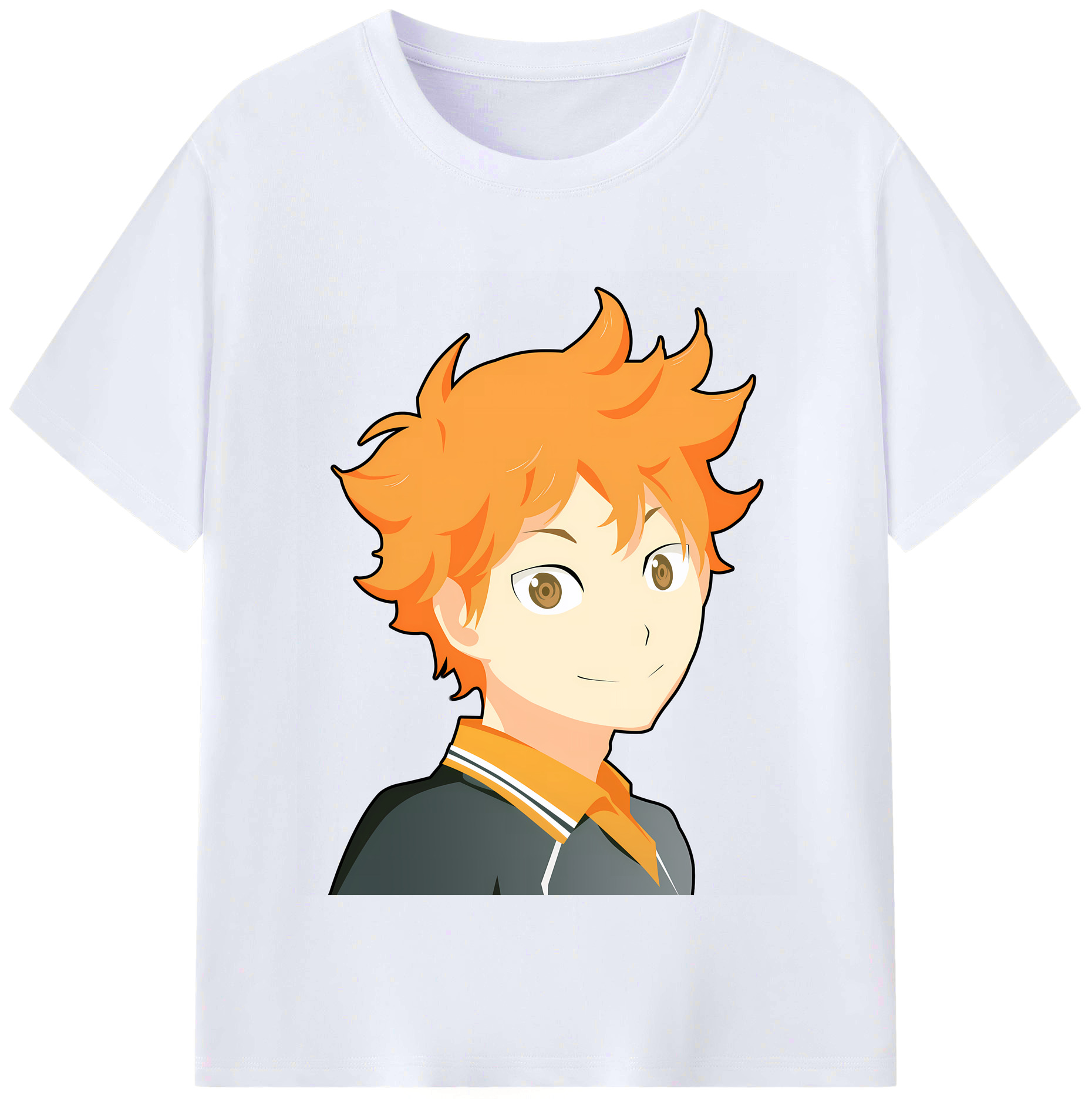 （画像用） ハイキュー!! Haikyu!! レディースカジュアルプリントTシャツ（綿100％）