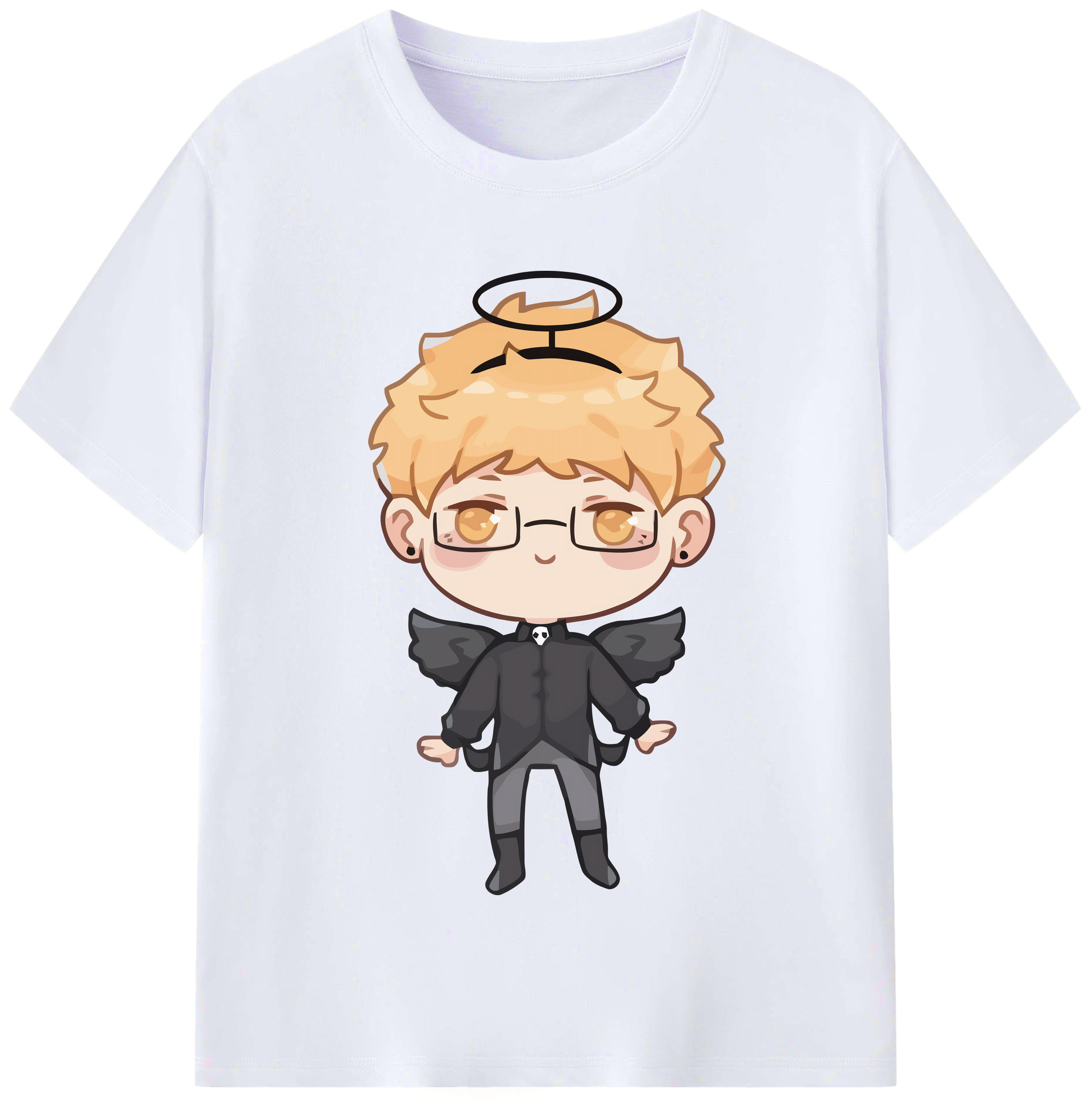 （画像用） ハイキュー!! Haikyu!! レディースカジュアルプリントTシャツ（綿100％）