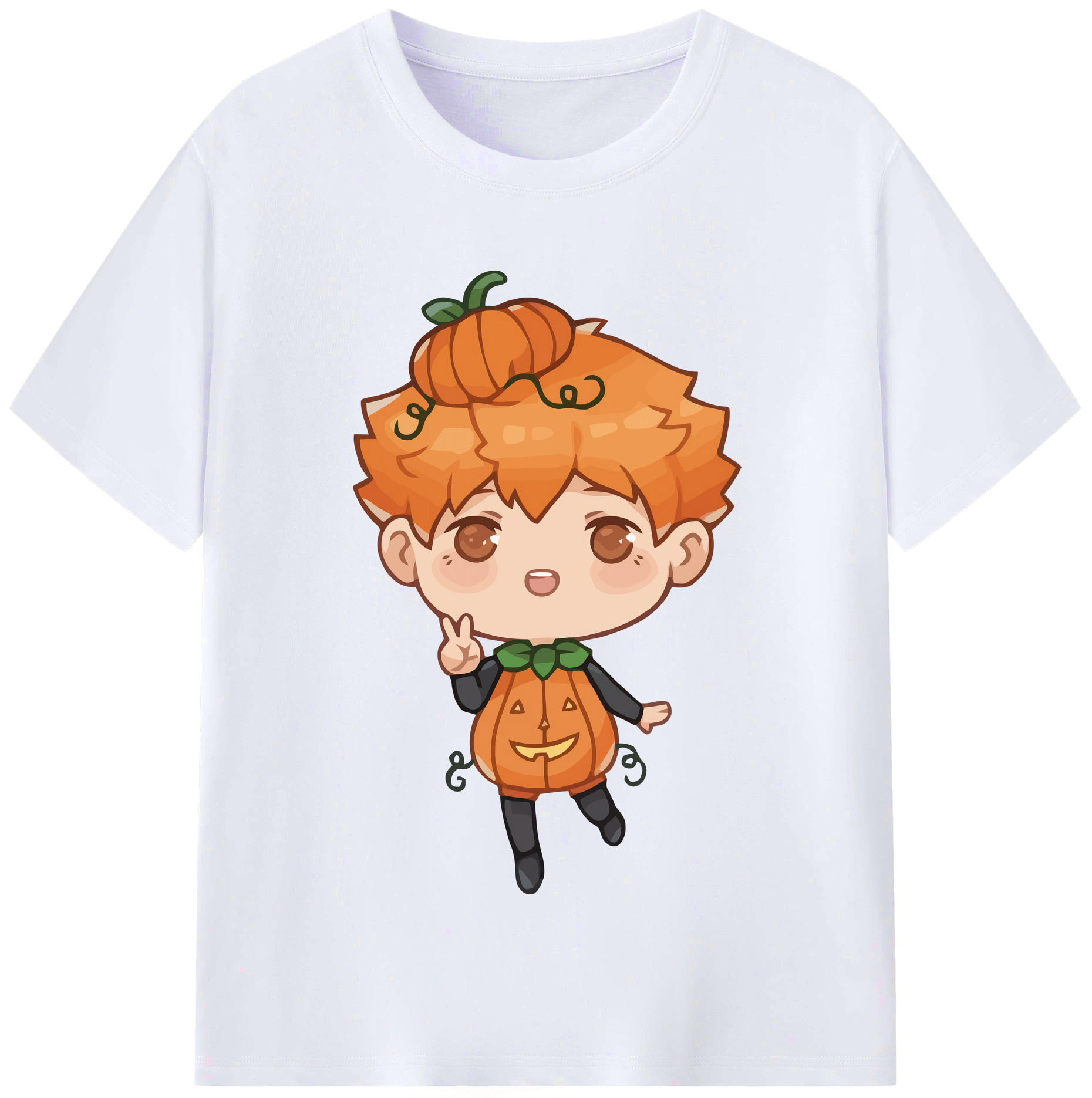 （画像用） ハイキュー!! Haikyu!! レディースカジュアルプリントTシャツ（綿100％）