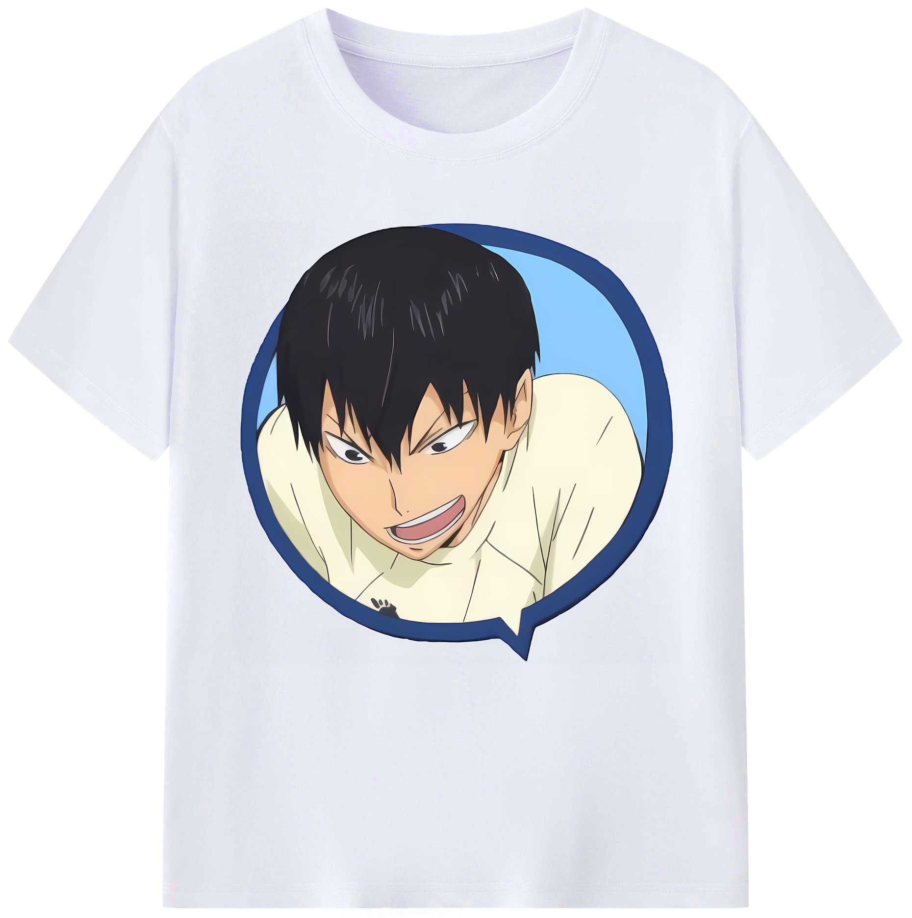 （画像用） ハイキュー!! Haikyu!! レディースカジュアルプリントTシャツ（綿100％）