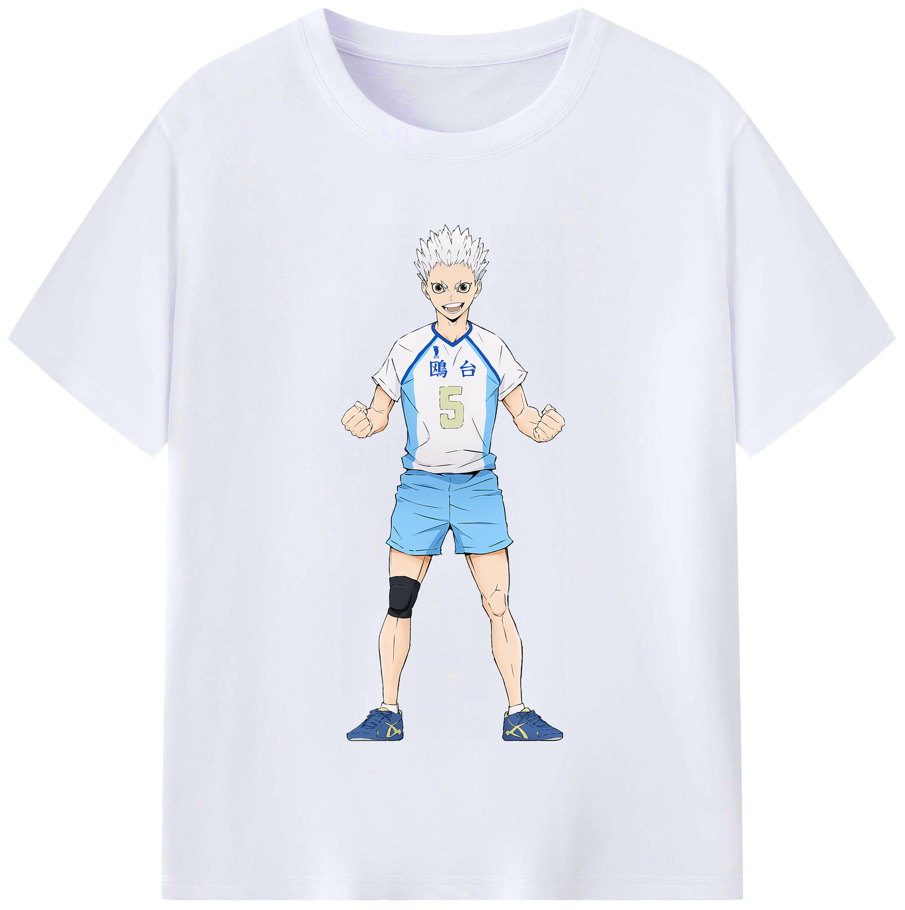 （画像用） ハイキュー!! Haikyu!! レディースカジュアルプリントTシャツ（綿100％）