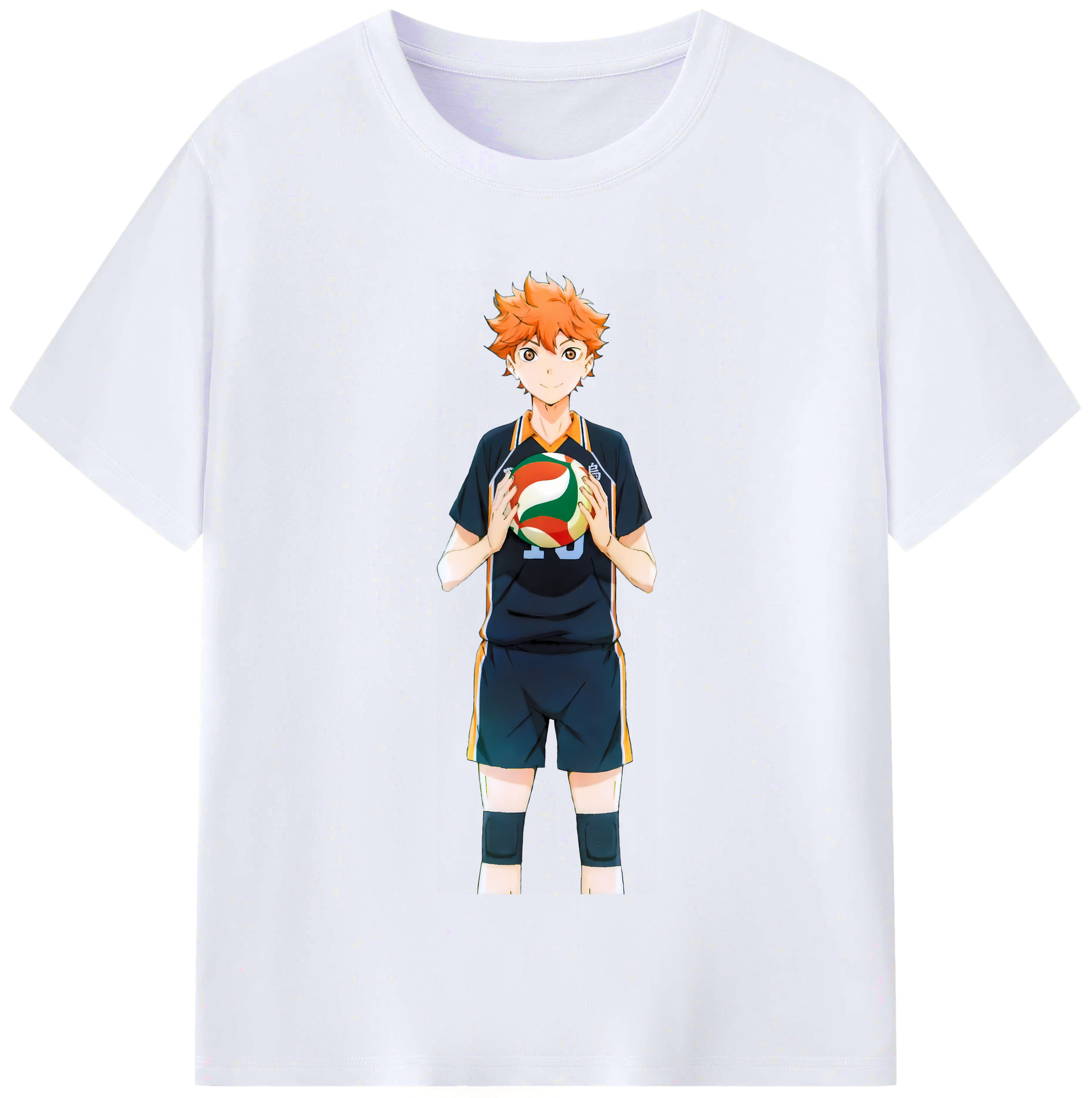 （画像用） ハイキュー!! Haikyu!! レディースカジュアルプリントTシャツ（綿100％）