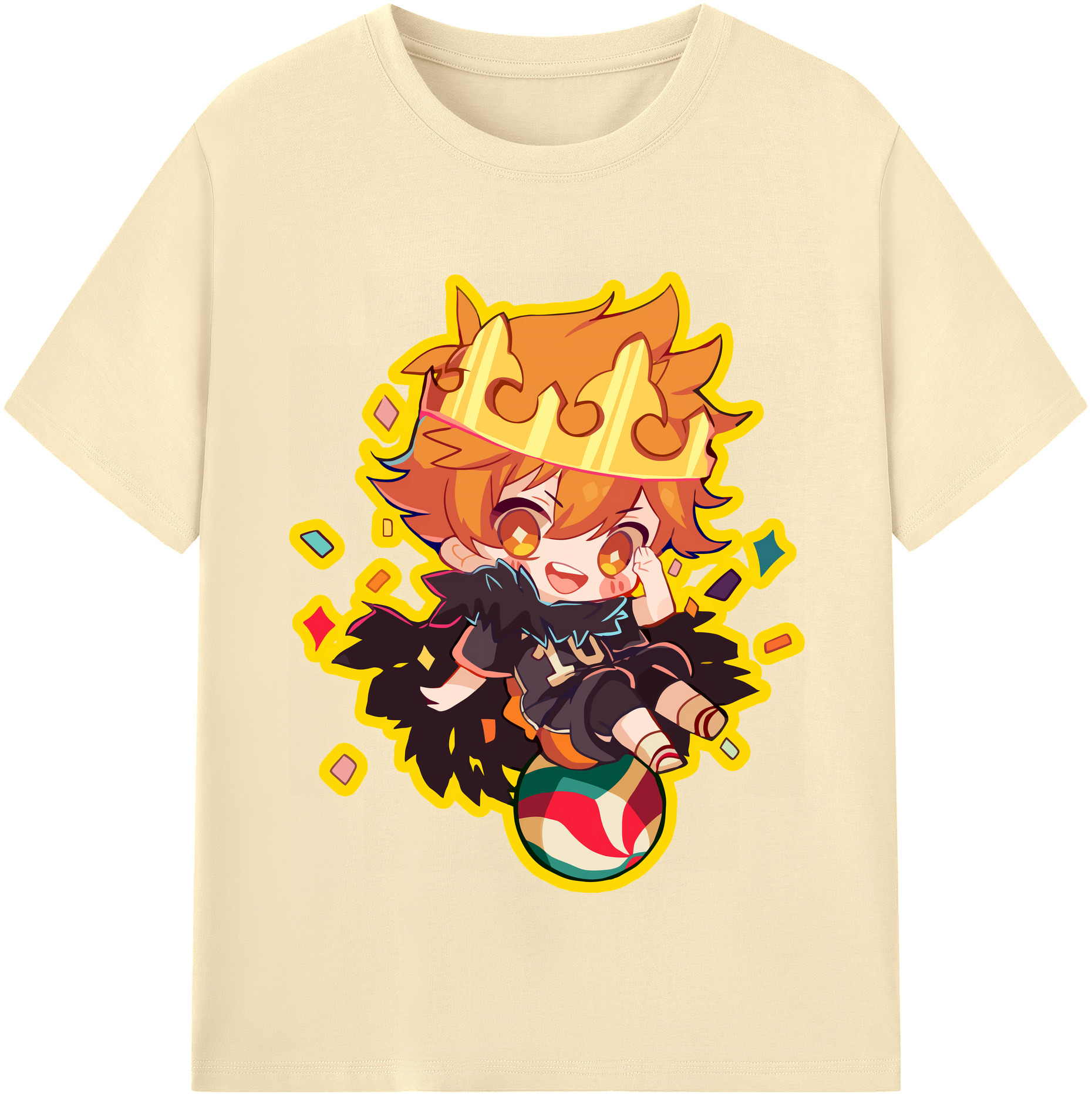 （画像用） ハイキュー!! Haikyu!! 綿100％半袖Tシャツ（フロントプリント）